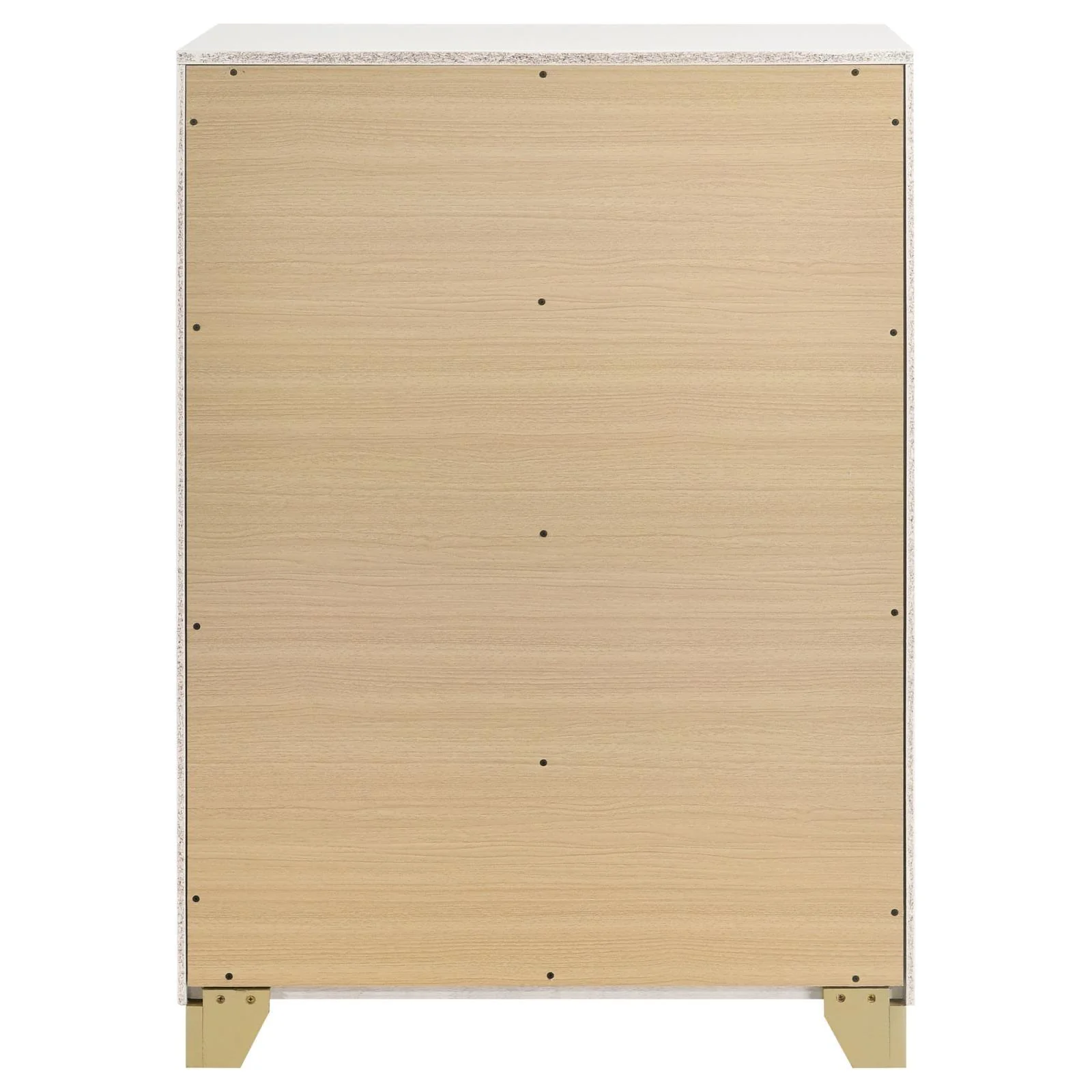 Caraway White 4-drawer Bedroom Chest - Image 6