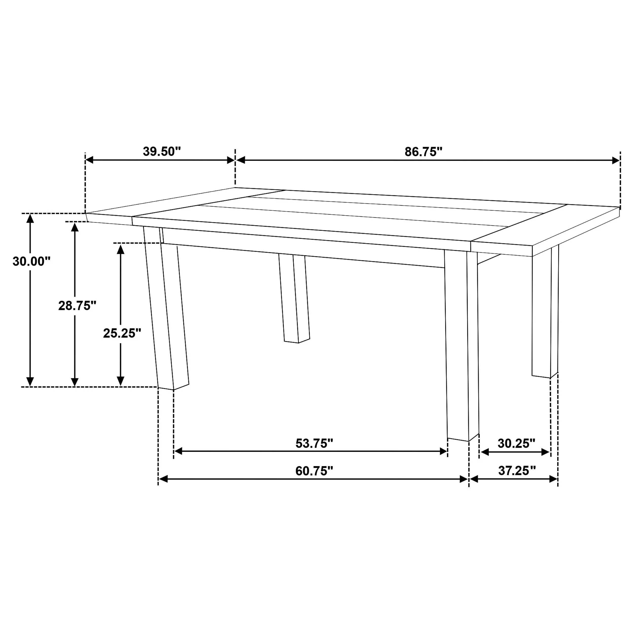 Cardova Vineyard Oak 6-piece Extension Table Dining Set - Image 17