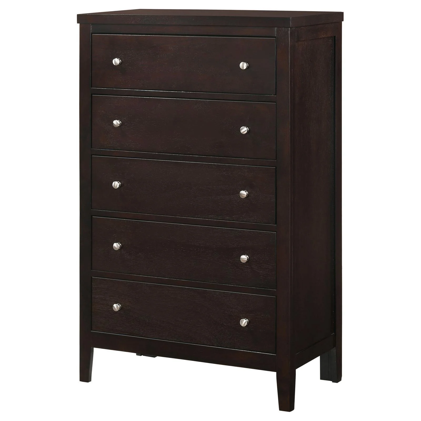 Carlton Cappuccino 5-Drawer Rectangular Chest - Image 3