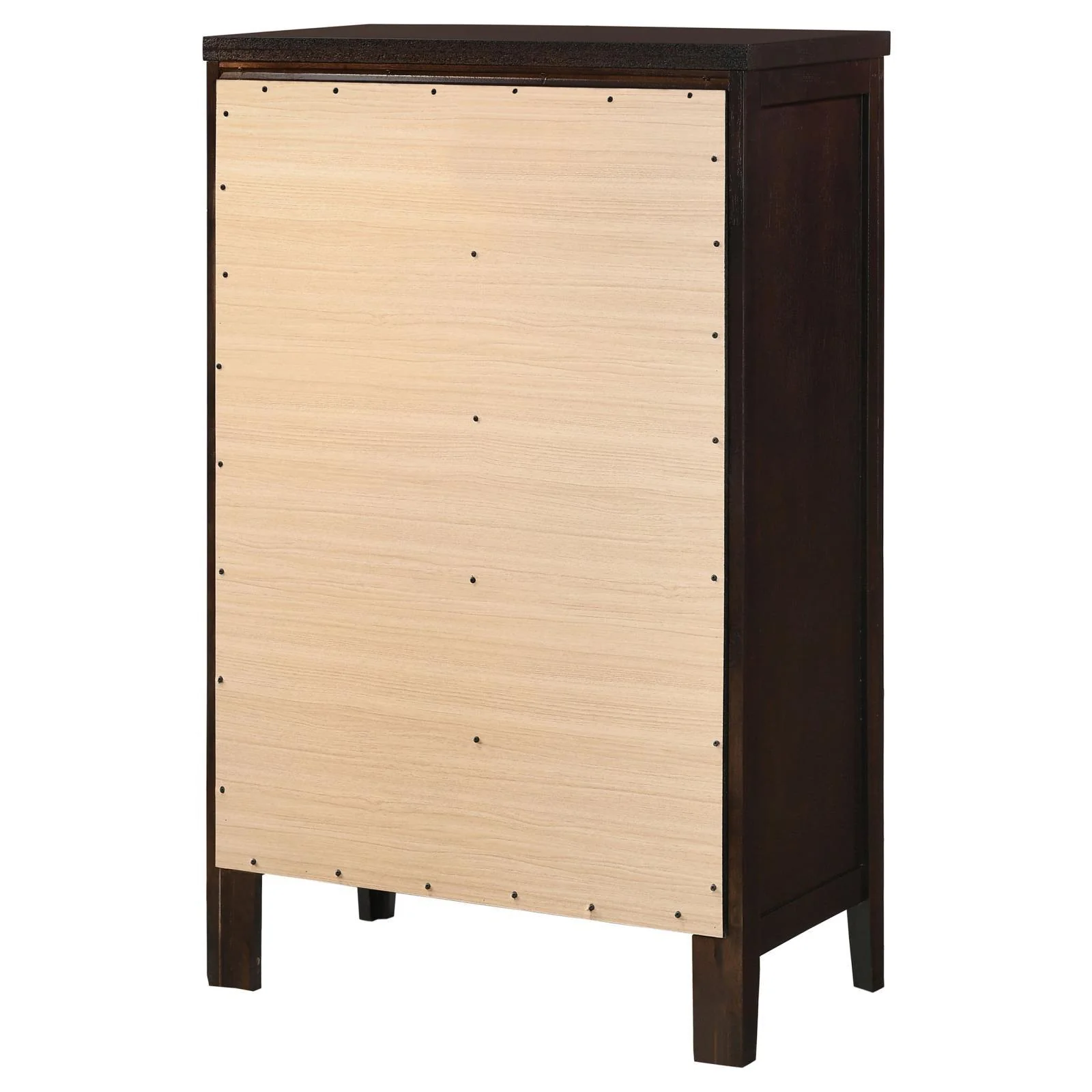 Carlton Cappuccino 5-Drawer Rectangular Chest - Image 6