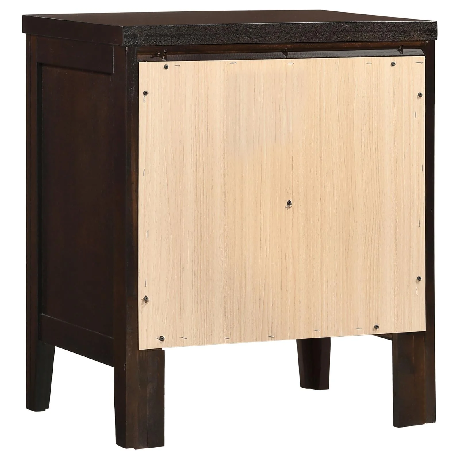 Carlton Cappuccino 5-Piece Queen Bedroom Set with Upholstered Headboard - Image 7