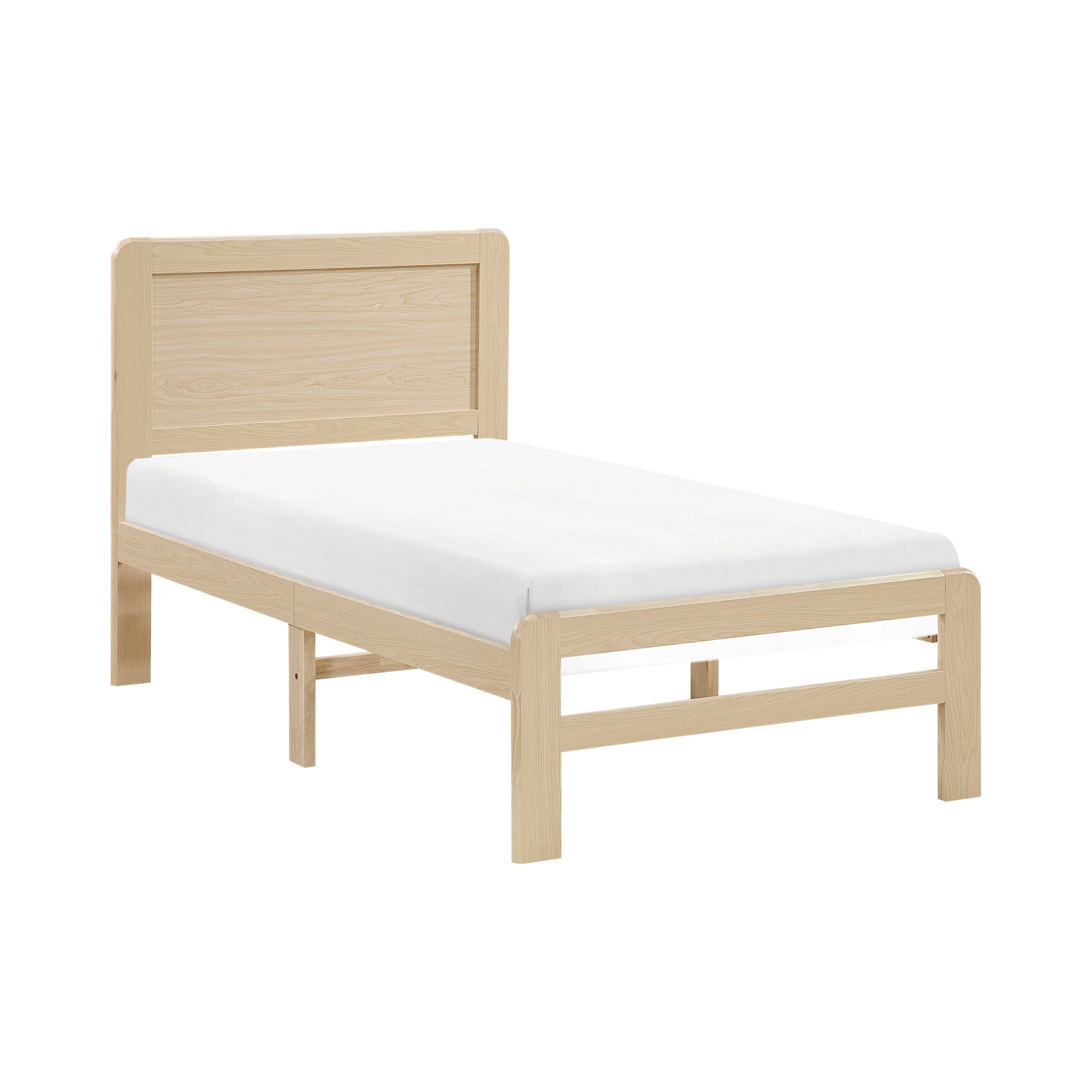 Carter Natural Twin Platform Bed