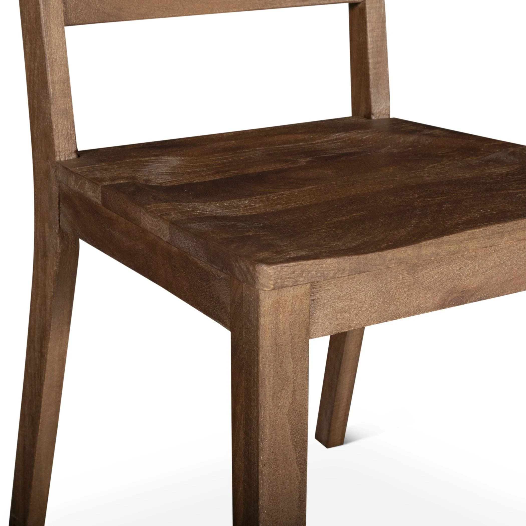 Casablanca 18" Ladder Back Dining Chair in Toffee Nut, Set of 2 - Image 7