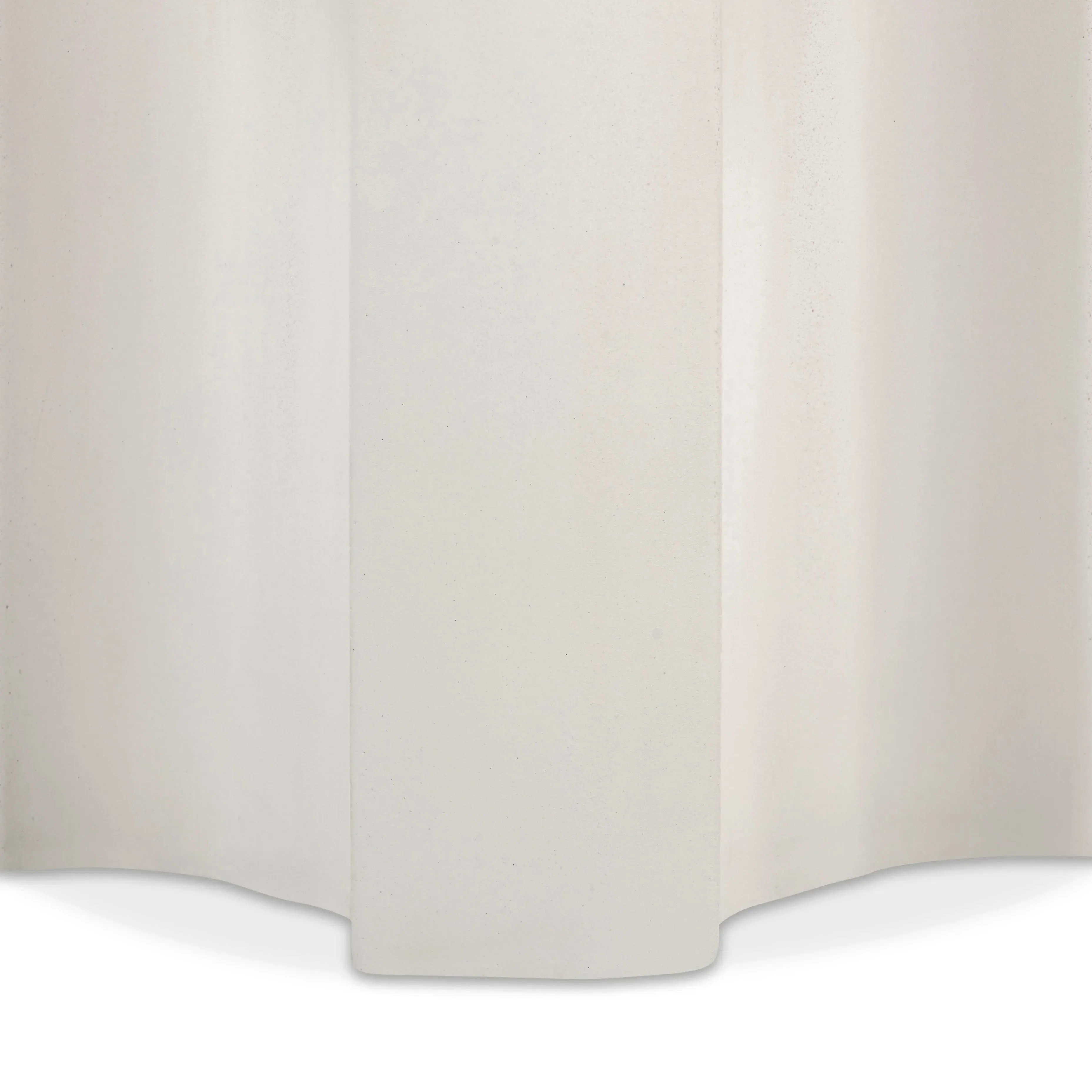 Cassandra Ivory Indoor/Outdoor Concrete Side Table - Image 4