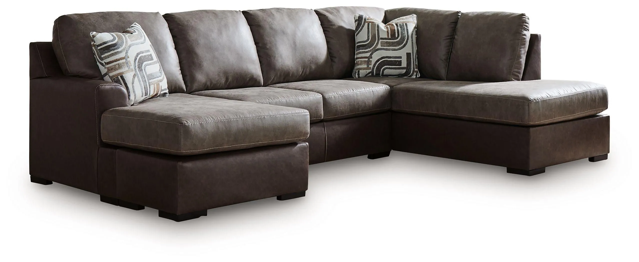 Castille Way Fossil 2-Piece Sectional With RAF Corner Chaise - Image 2