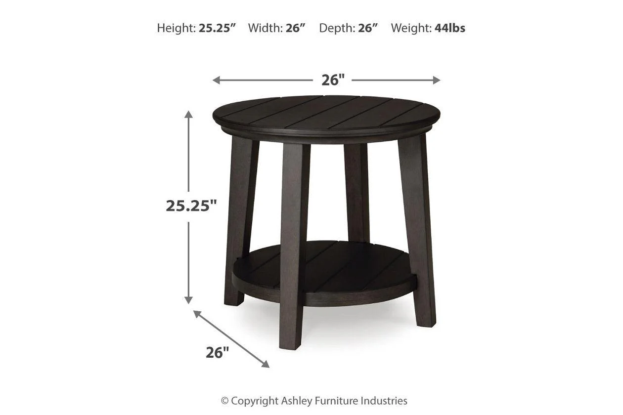 Celamar Dark Brown Coffee Table and 1 End Table - Image 10