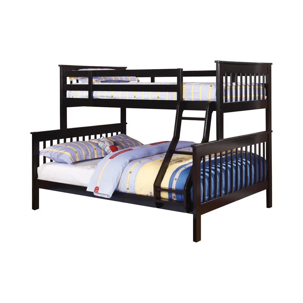 Chapman Black Twin Over Full Bunk Bed - Image 2