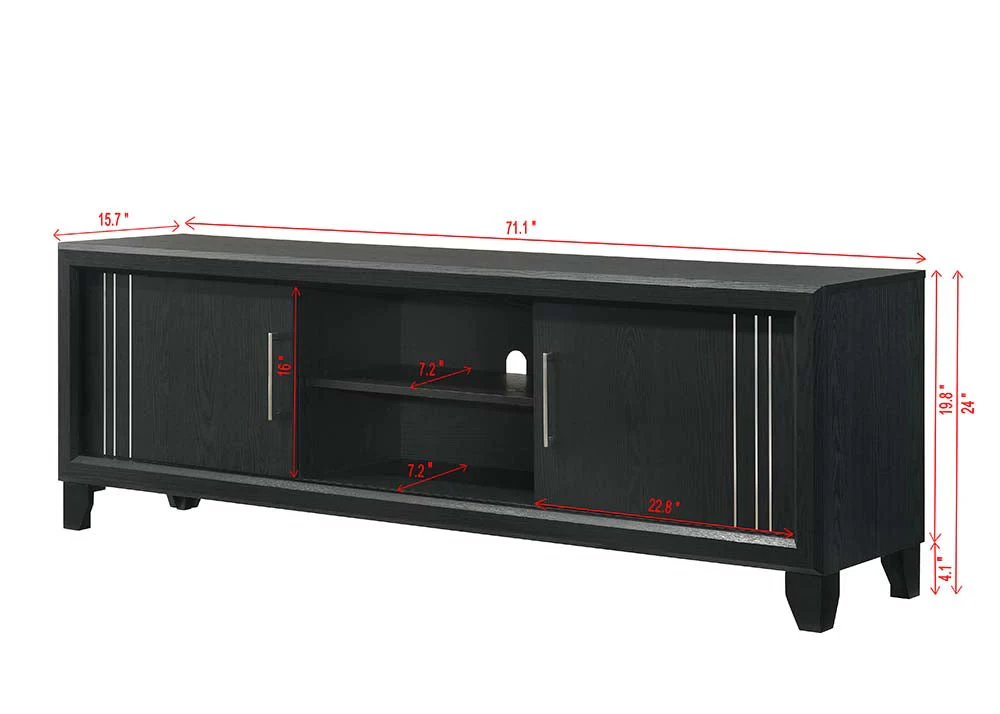 Charlie Charcoal Tv Stand - Image 6