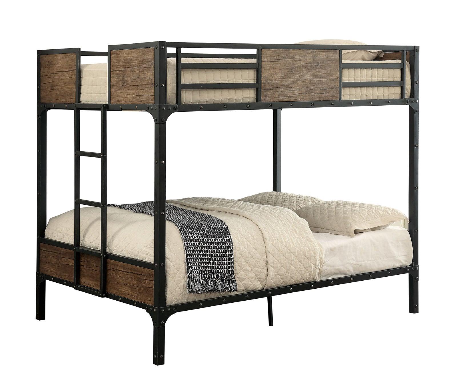 Clapton Black Full/Full Bunk Bed - Image 2