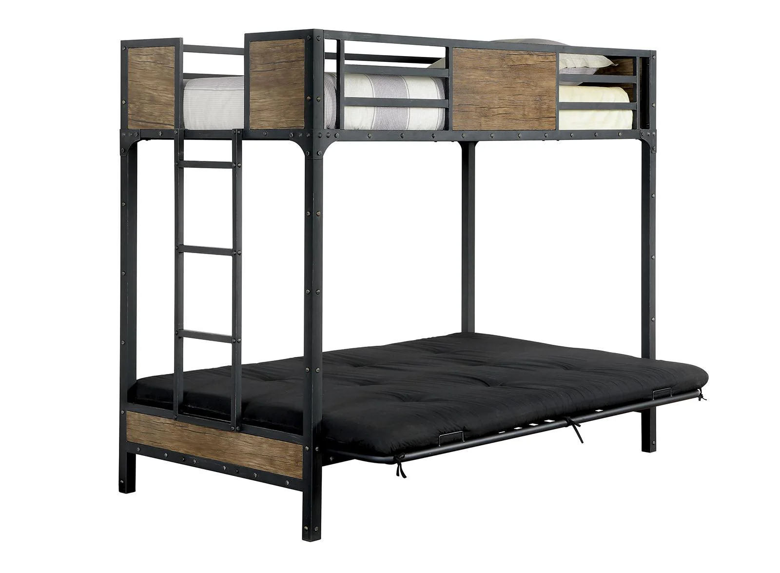 Clapton Black Twin/Futon - Image 2