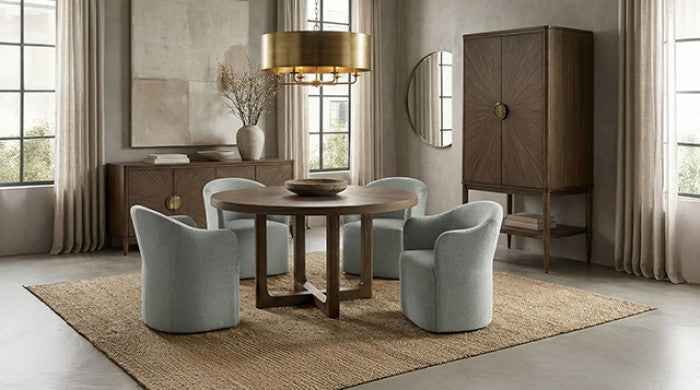 Clarksburg Walnut 5-Piece Dining Room Set - Image 2