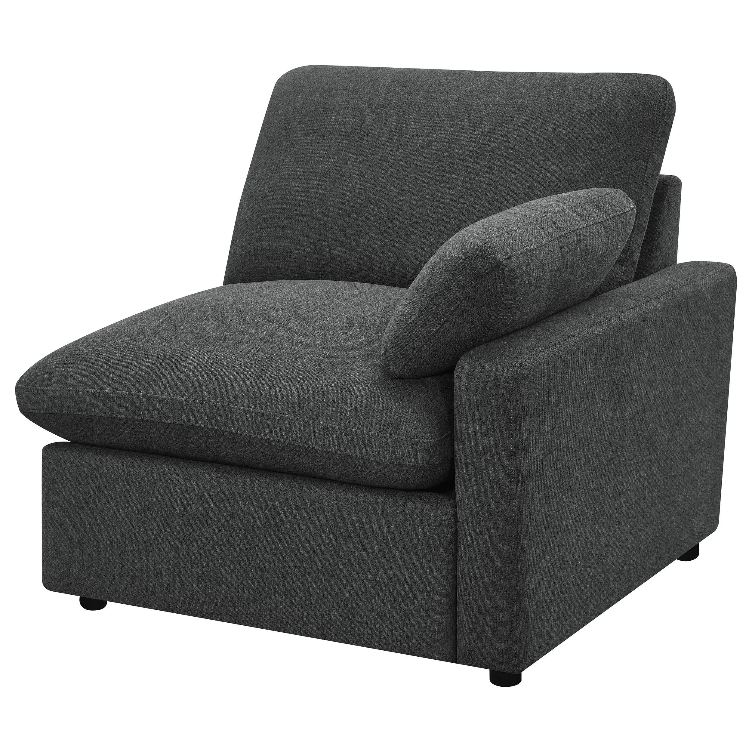 Collins Dark Gray Modular Power Reclining Sofa - Image 10