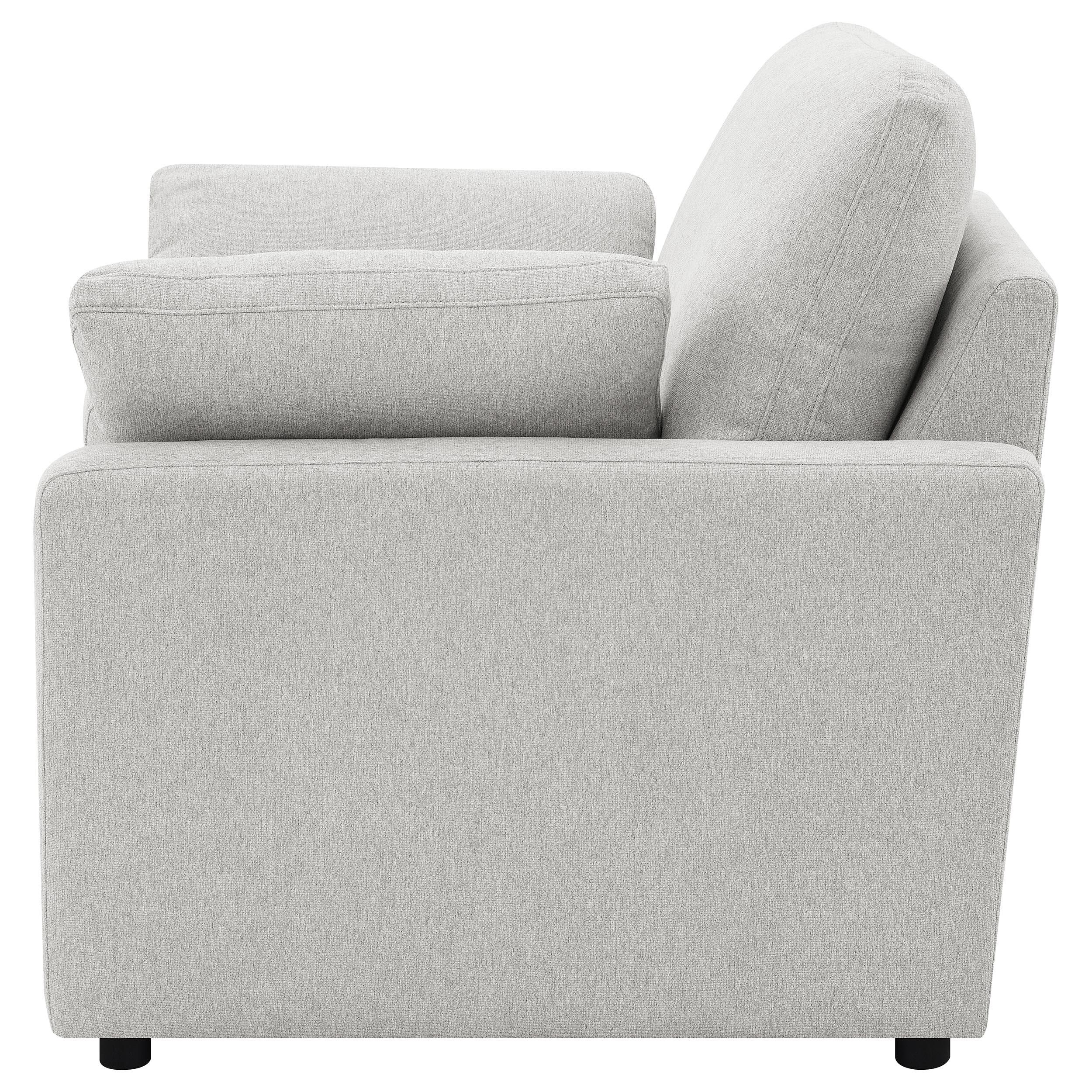 Collins Grey Upholstered Power Recliner Chair - Image 6