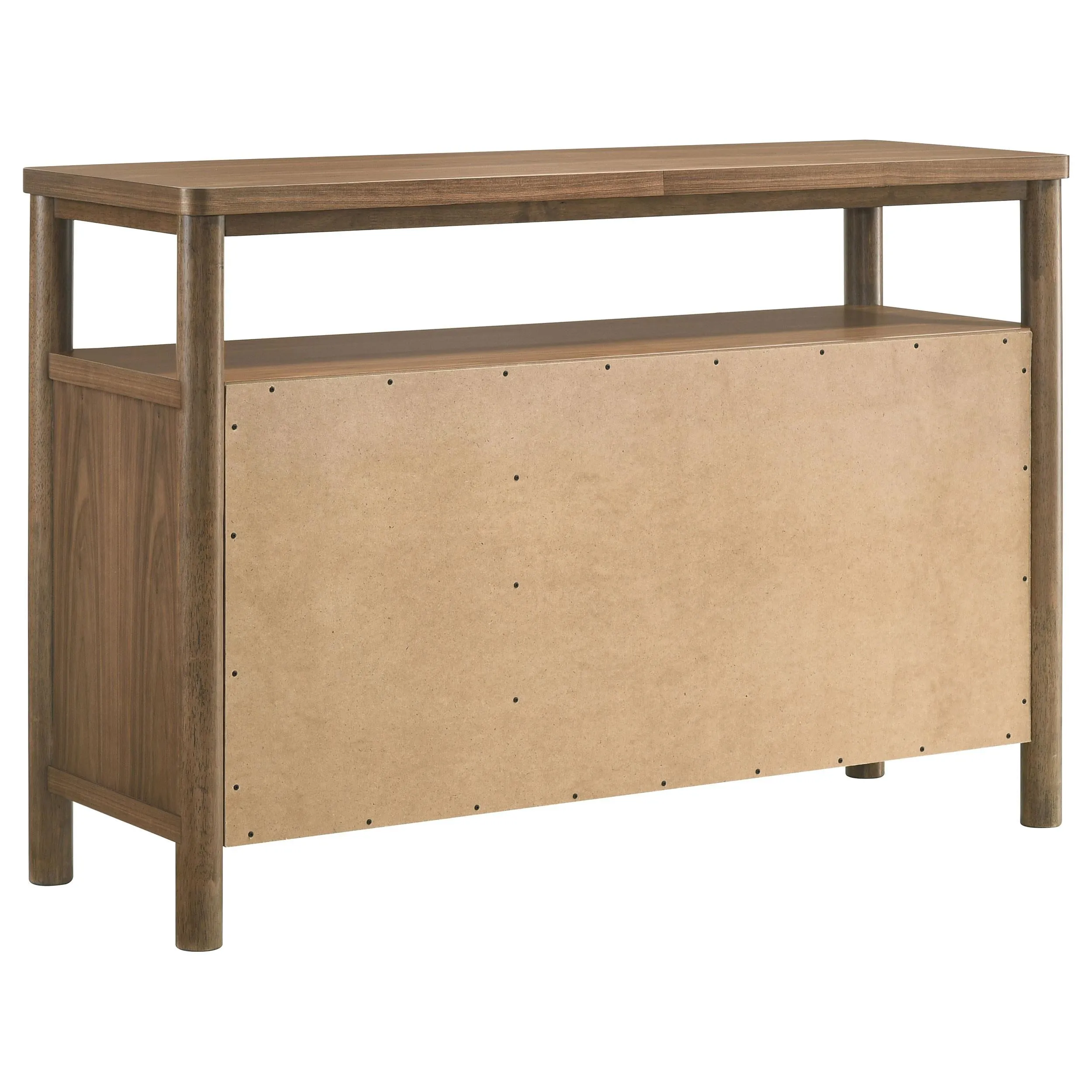 Crestmore Walnut Dining Cabinet Sideboard Buffet - Image 5
