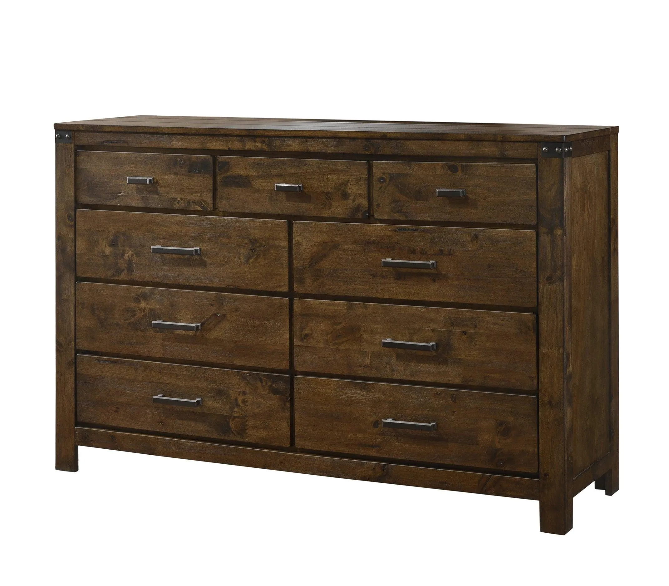 Curtis Brown Panel Bedroom Set - Image 9