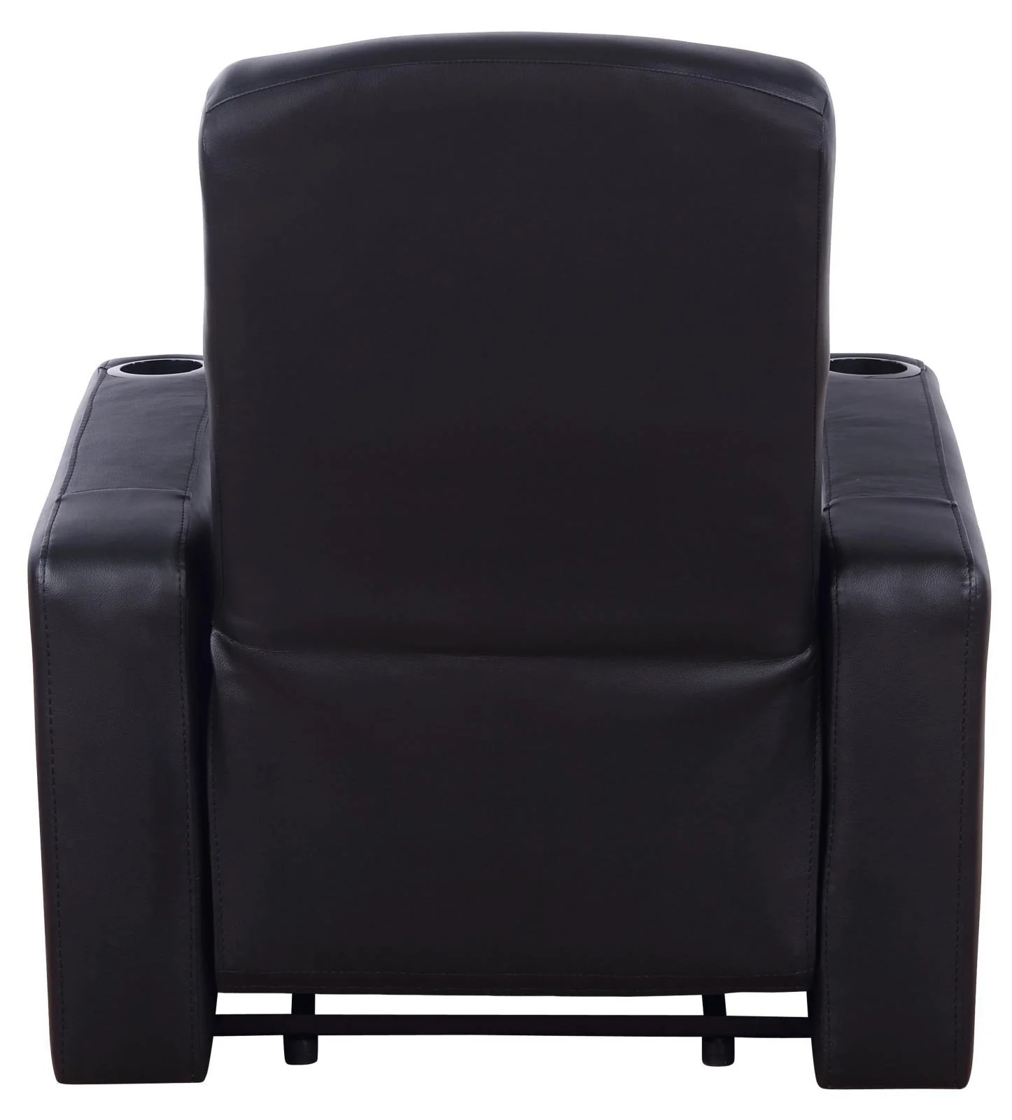Cyrus Black Upholstered 9-Piece Reclining Living Room Set - Image 6