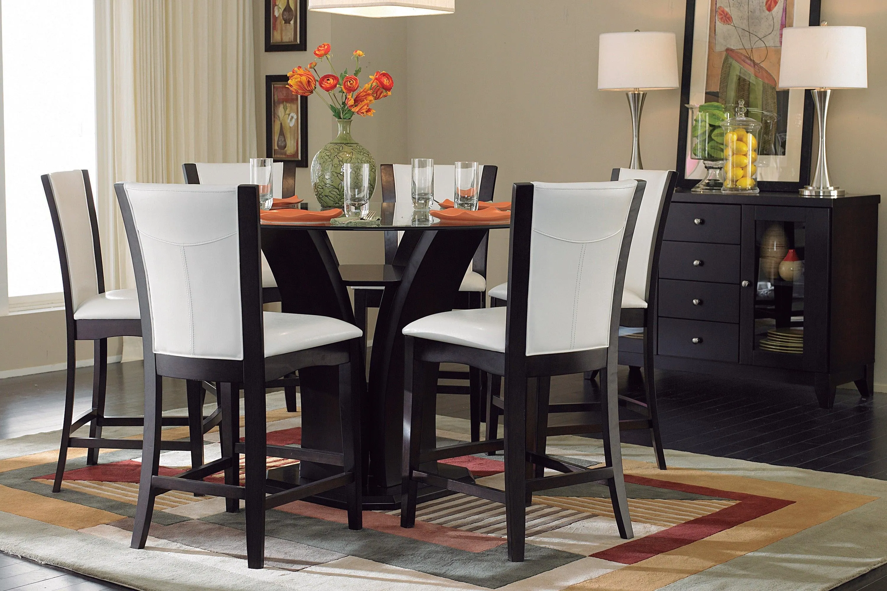 Daisy Dark Brown Server - Image 2