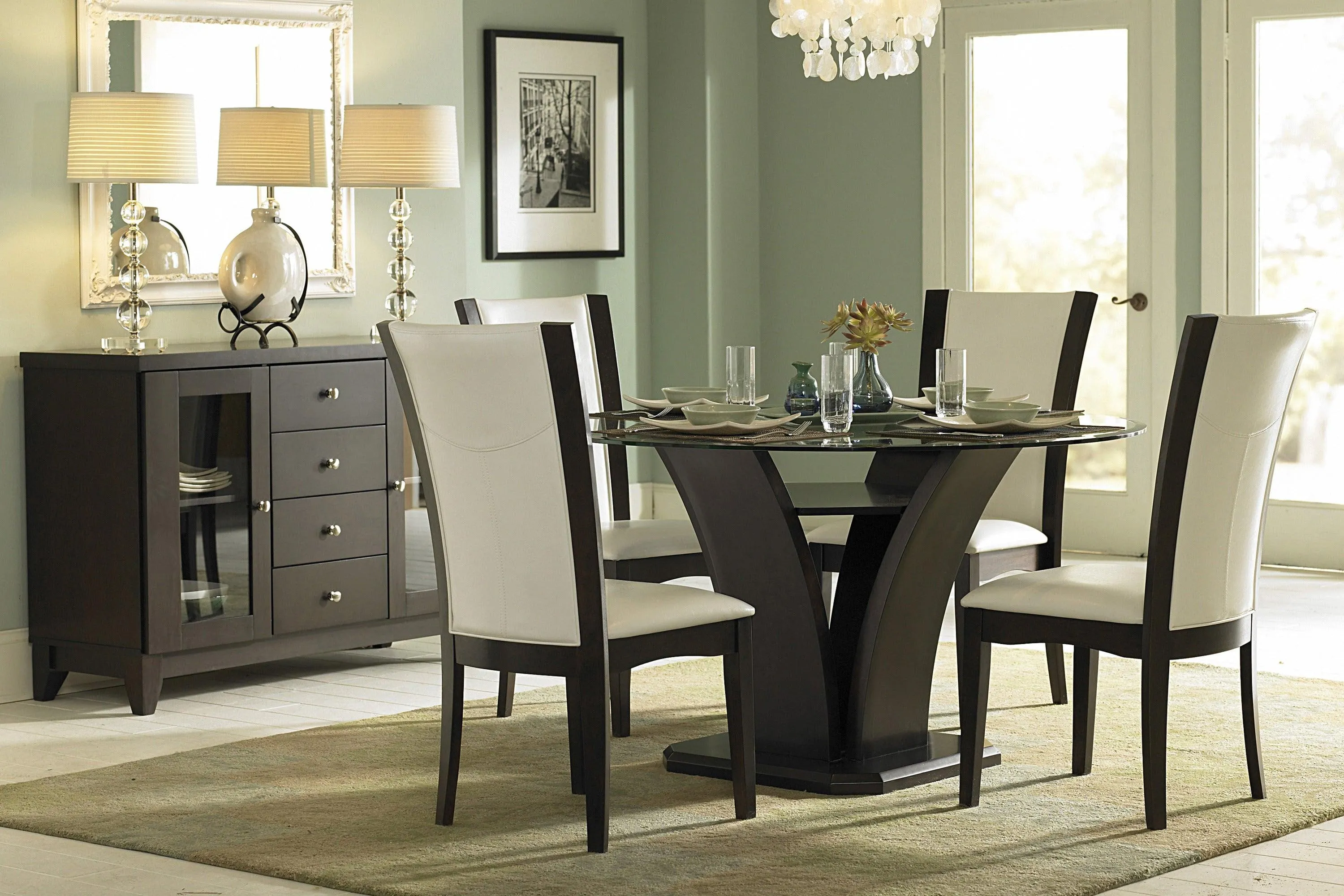Daisy Dark Brown Server - Image 5
