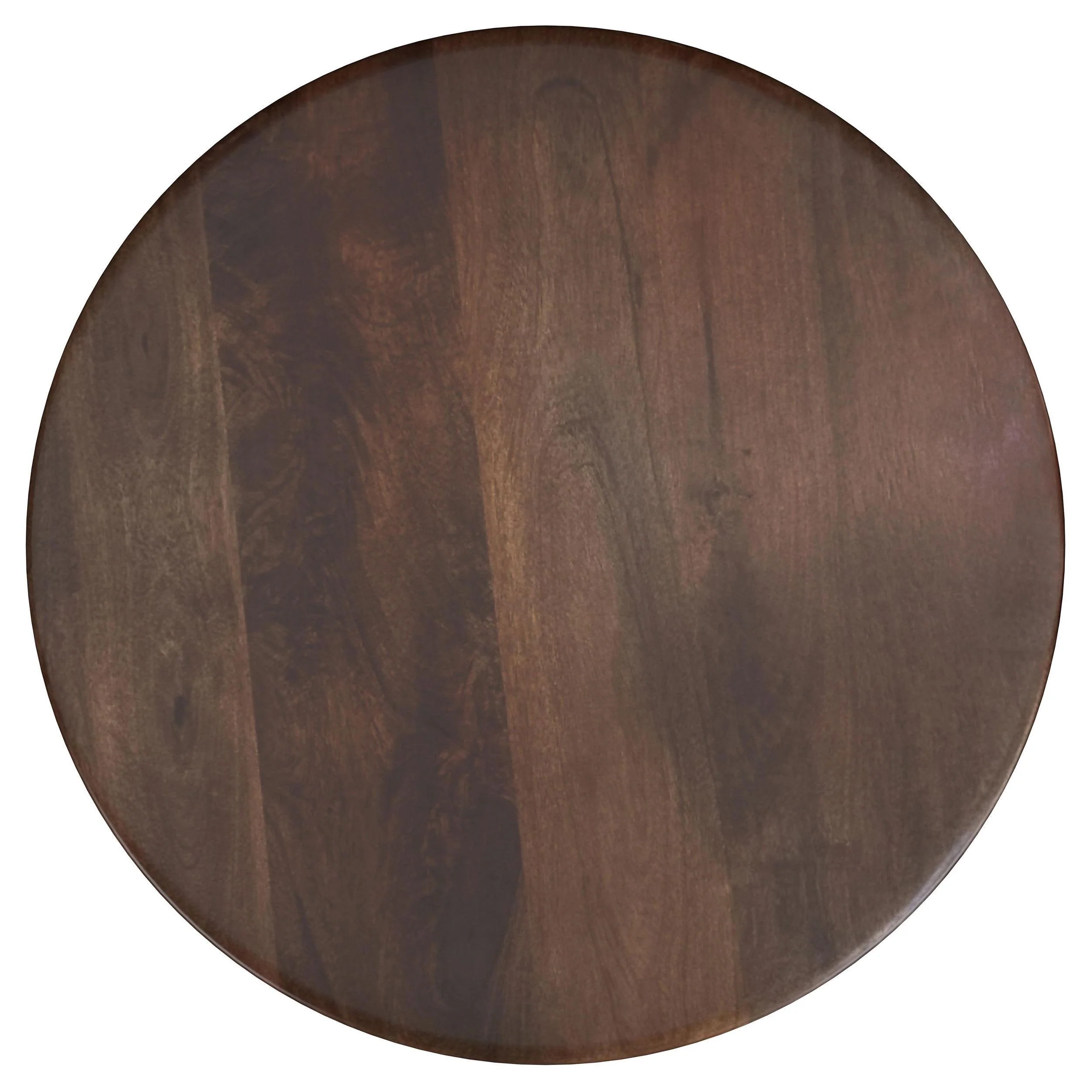 Dale Brown Round Solid Mango Wood Side End Table - Image 4