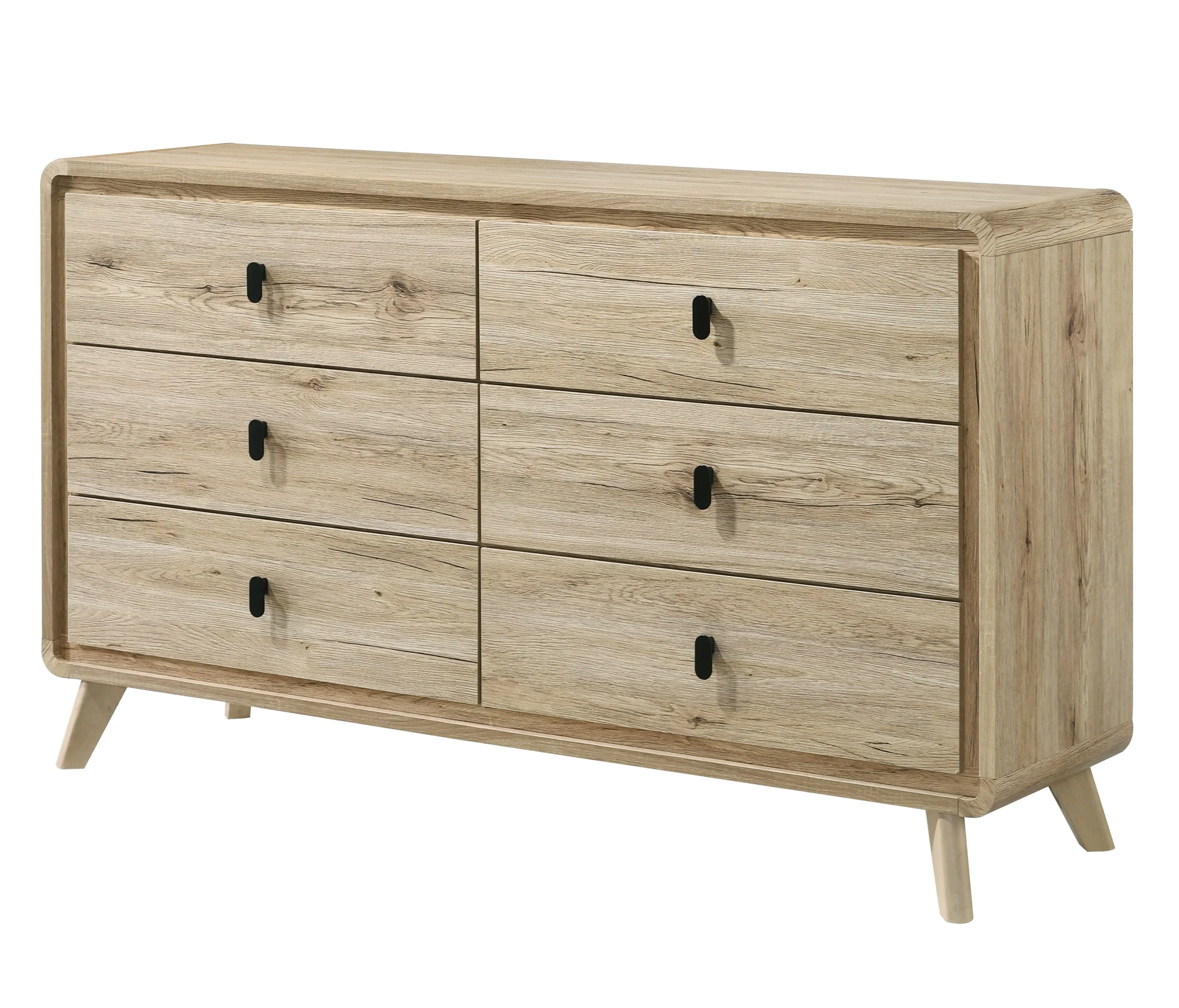 Dawson Light Brown Panel Bedroom Set - Image 5