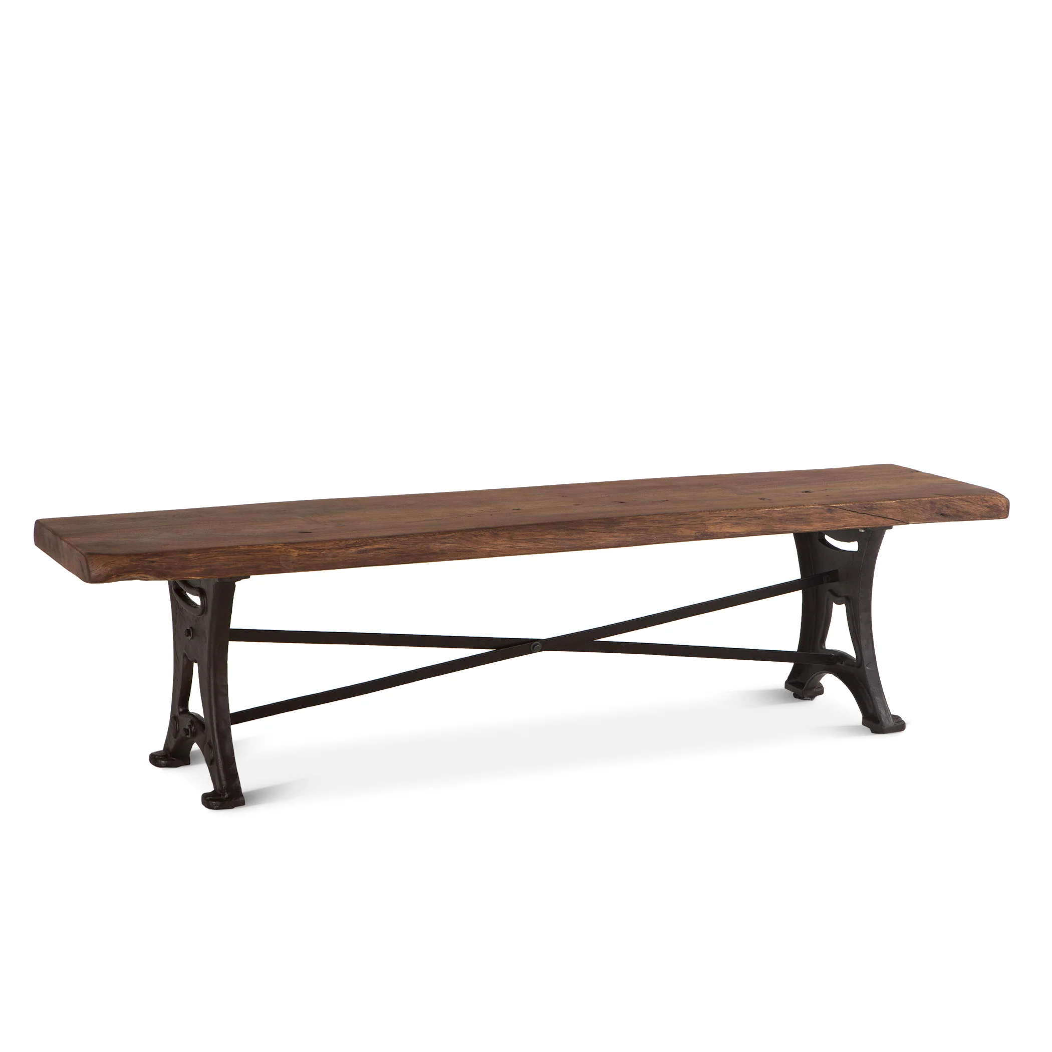 Organic Forge 70" Bench in Raw Walnut - Image 3