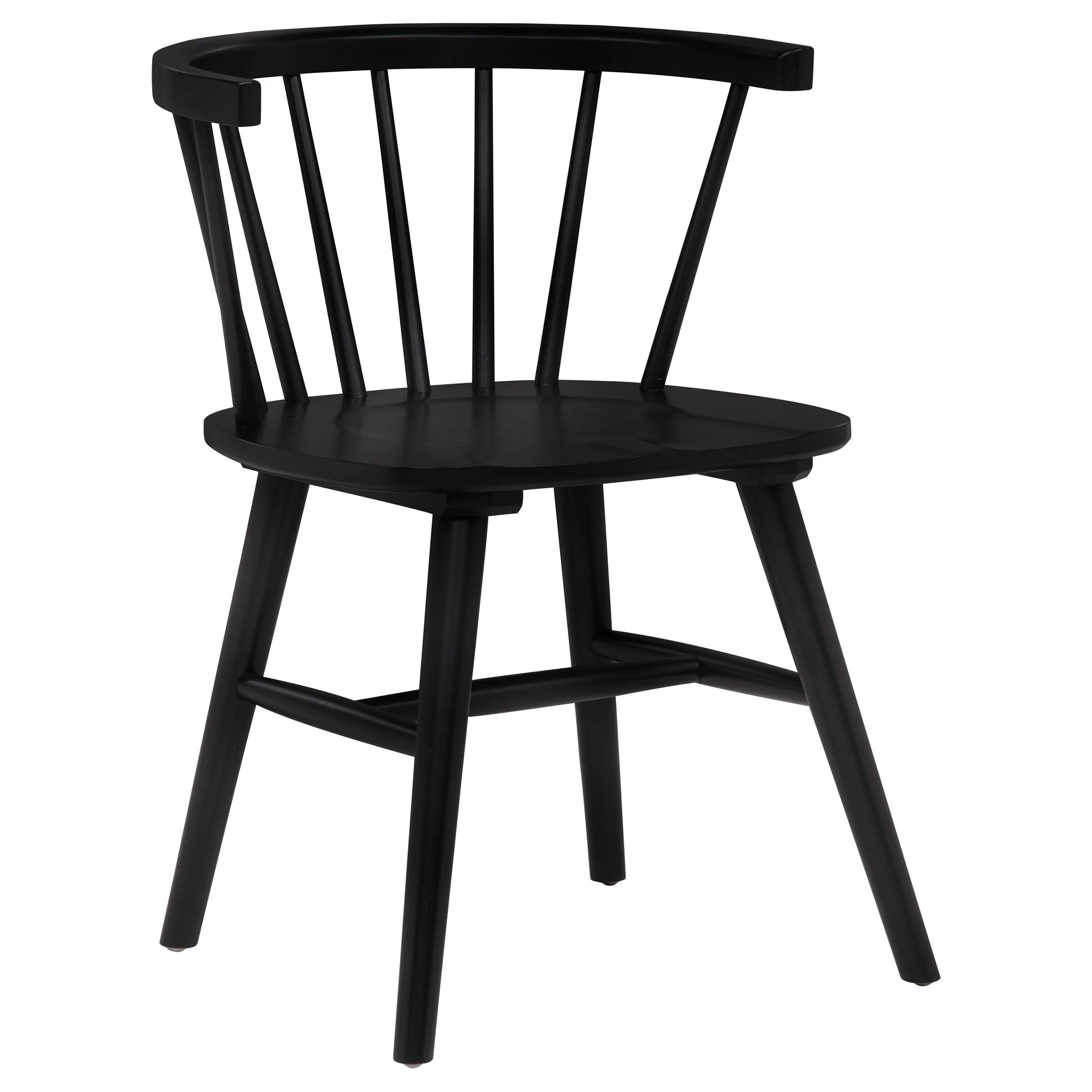 Decker Black 7-Piece 82-inch Rectangular Dining Set - Image 7