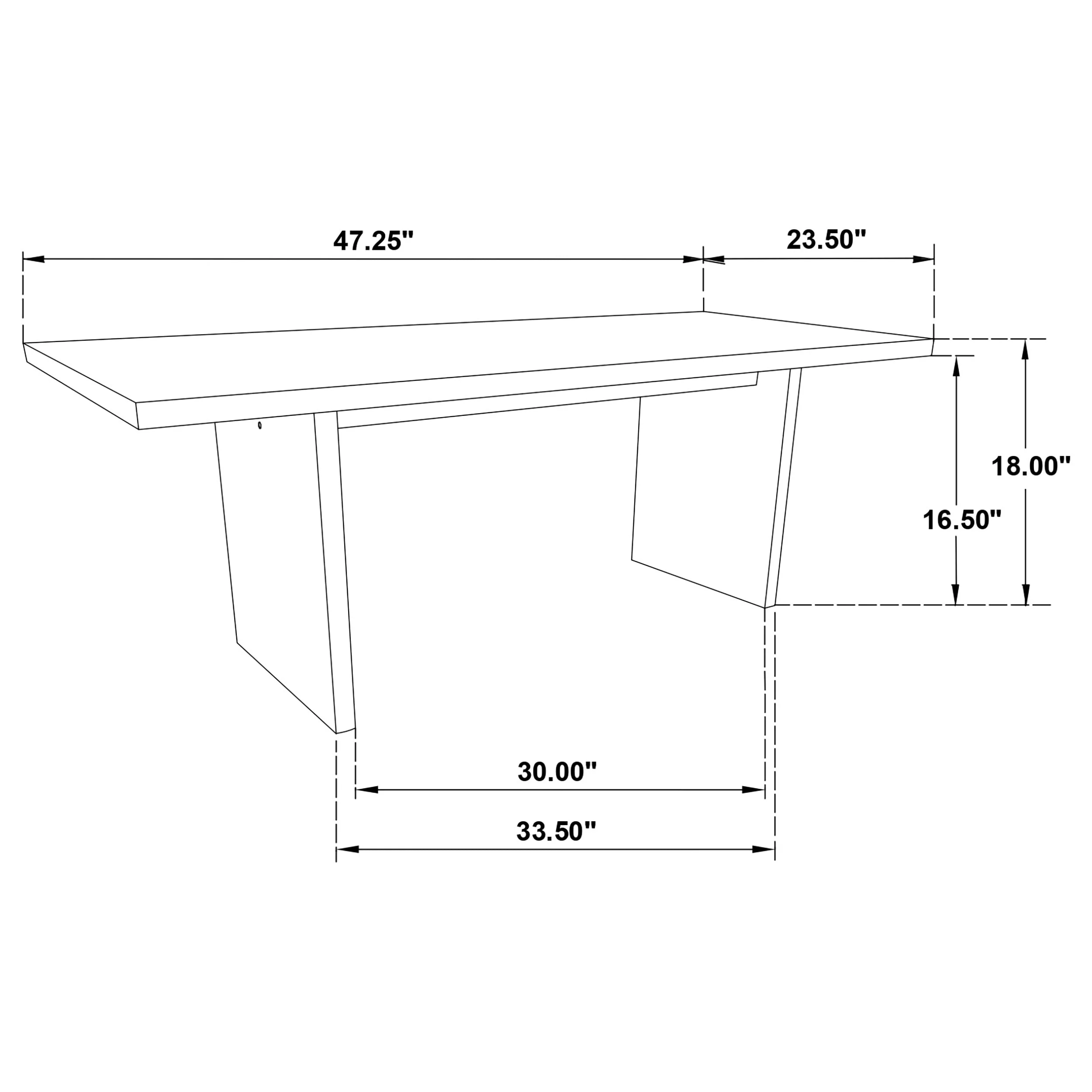 Decker Walnut 3-Piece Coffee and End Table Set - Image 15