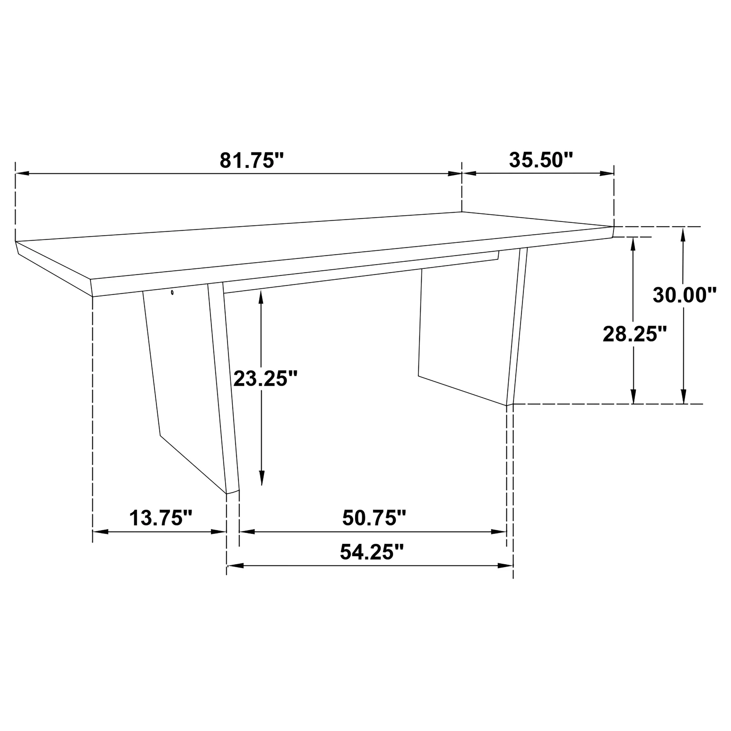 Decker Wheat/Natural Oak 7-piece 82-inch Rectangular Dining Set - Image 13