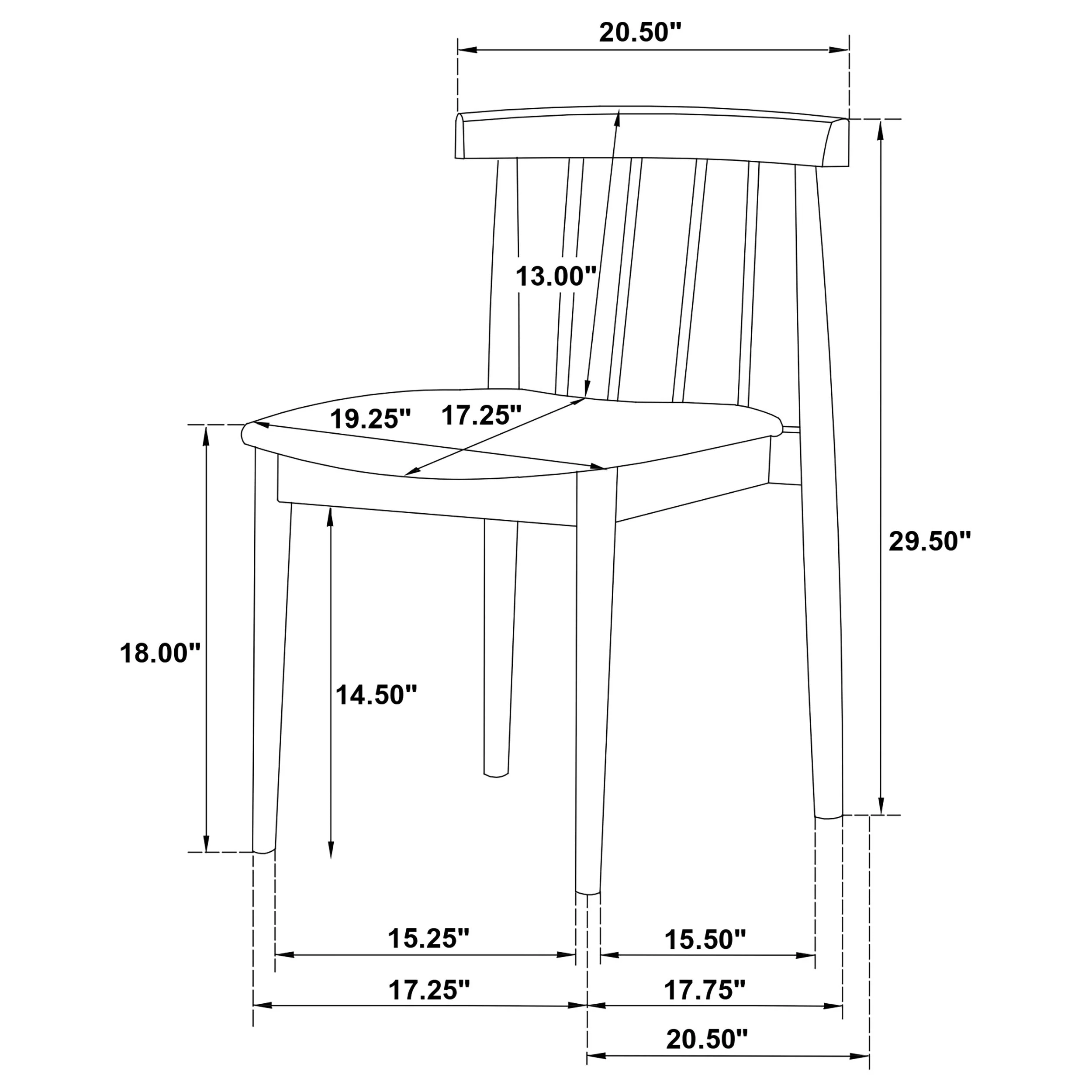 Decker Wheat/Natural Oak 7-piece 82-inch Rectangular Dining Set - Image 14