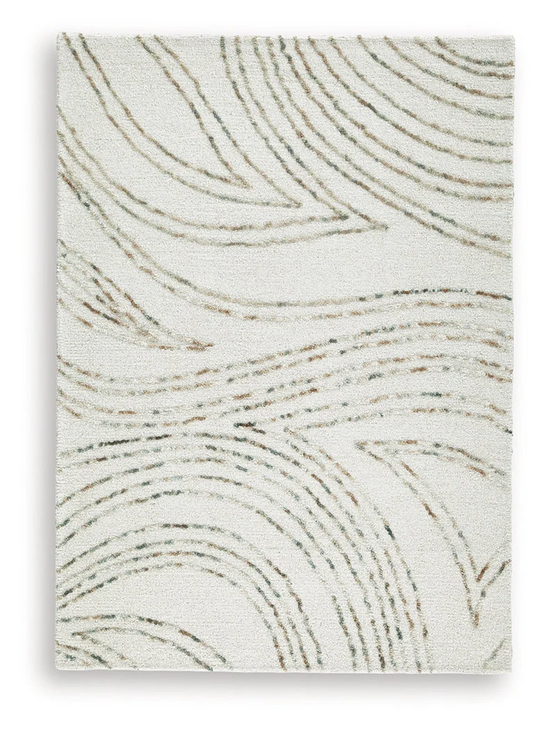 Deenbury Ivory/Green/Brown Medium Rug - Image 2