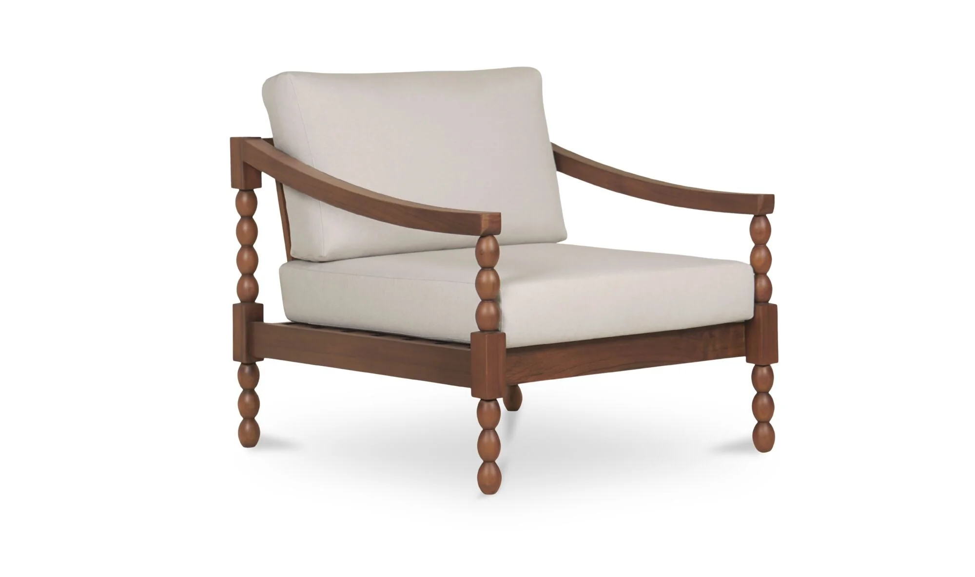Delilah Outdoor Accent Chair Brown - Image 2