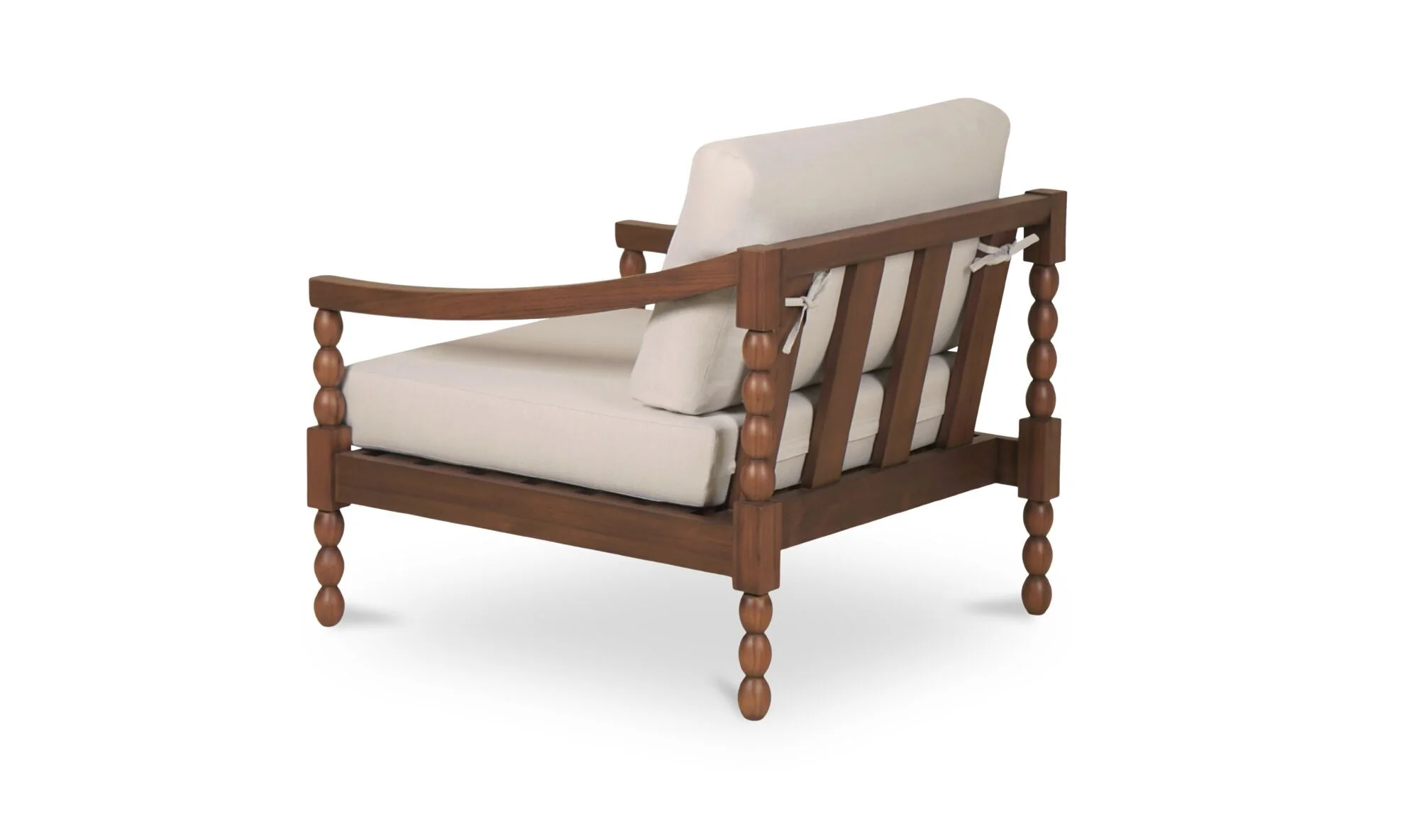 Delilah Outdoor Accent Chair Brown - Image 4