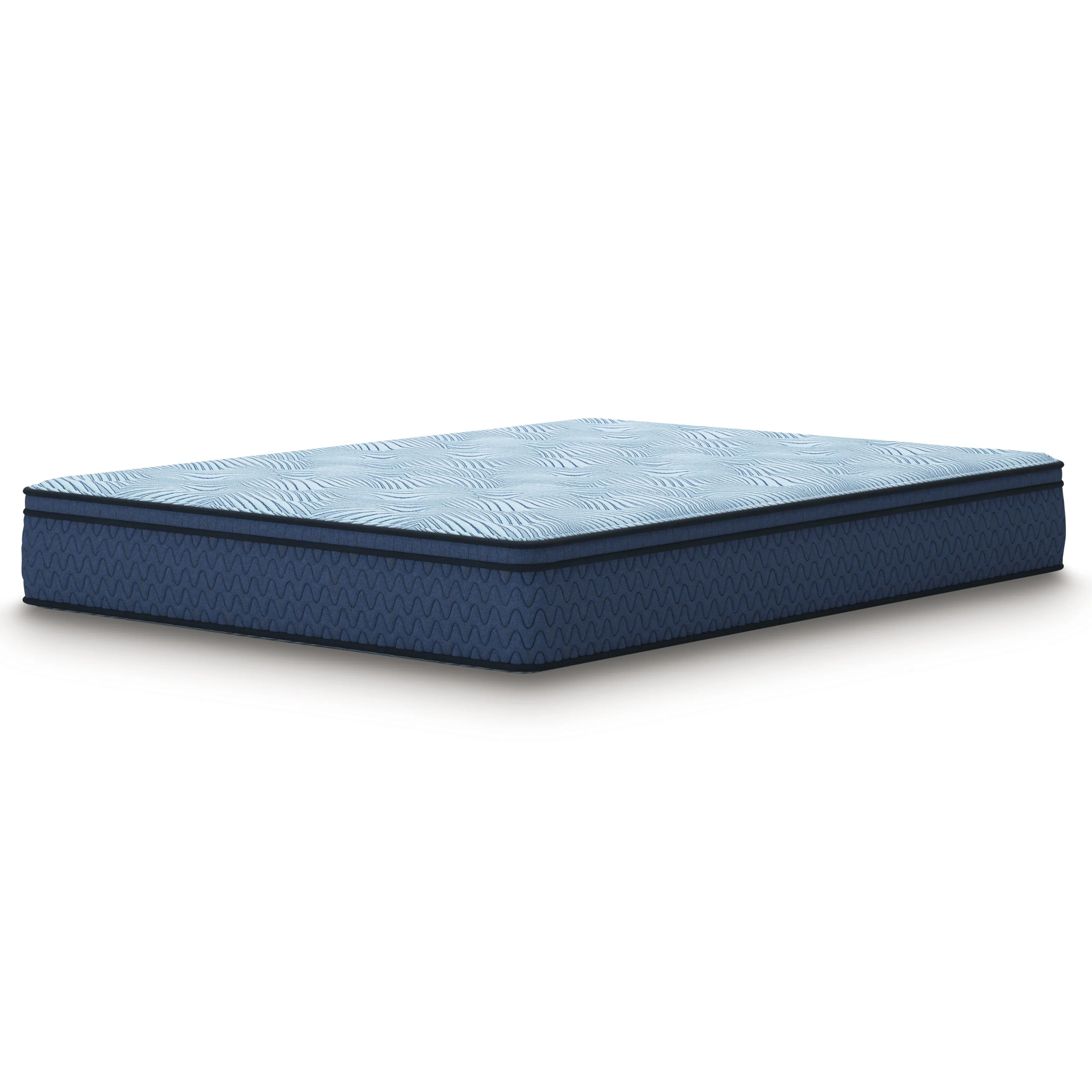 Dellyn 10 Hybrid Light Blue King Mattress