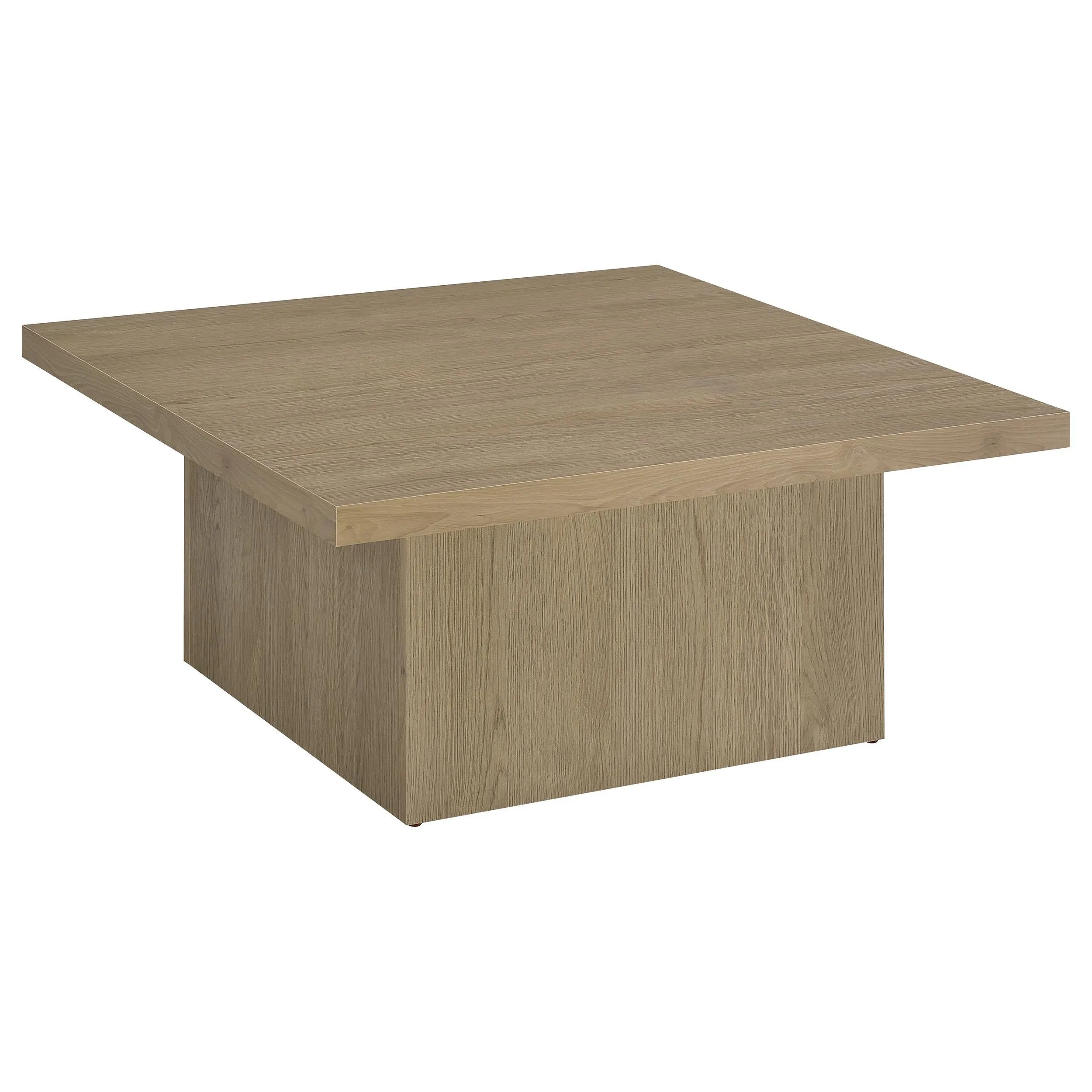 Devar Latte Square Engineered Wood Cocktail Coffee Table - Image 2