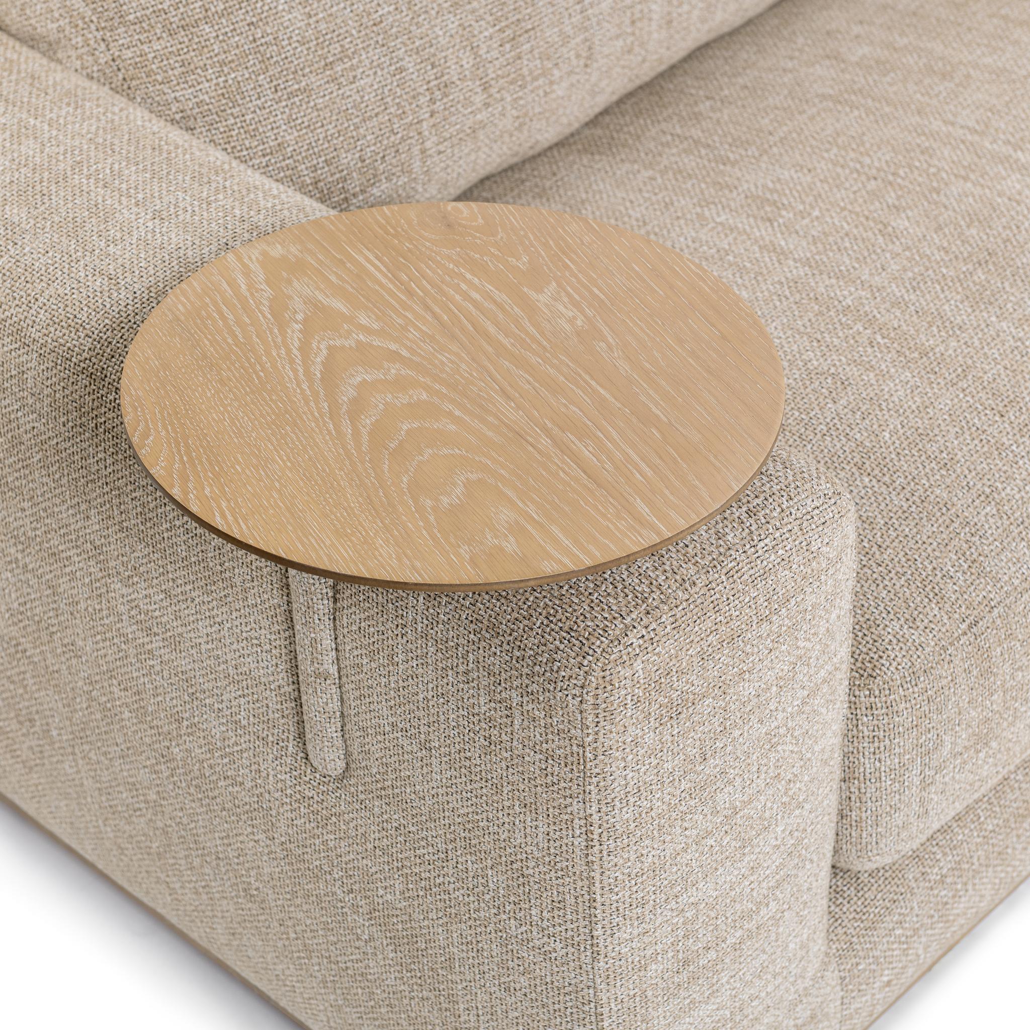 Donovan Sectional - Bisque - Image 6
