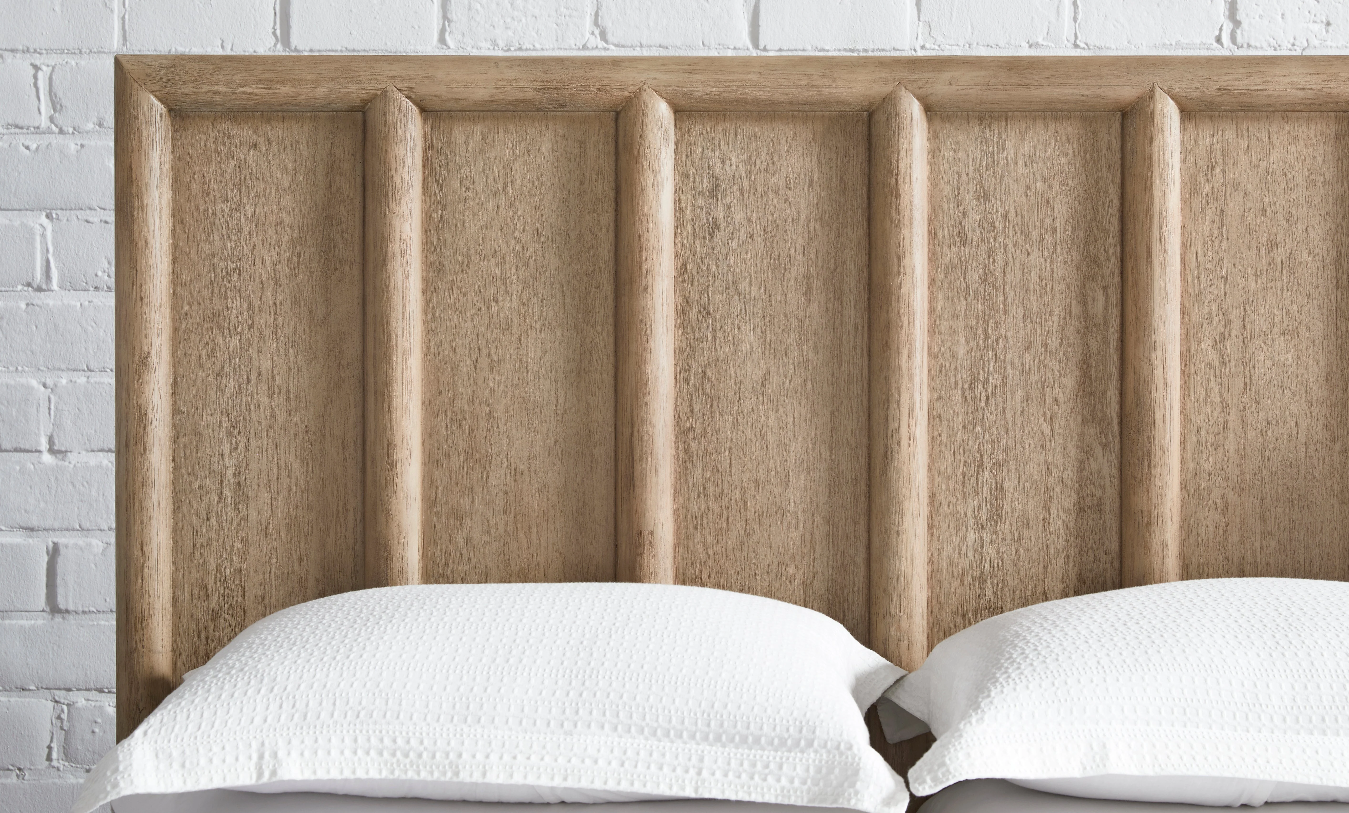 Dorsey Wooden Two Drawer Queen Storage Bed in Granola - Image 2