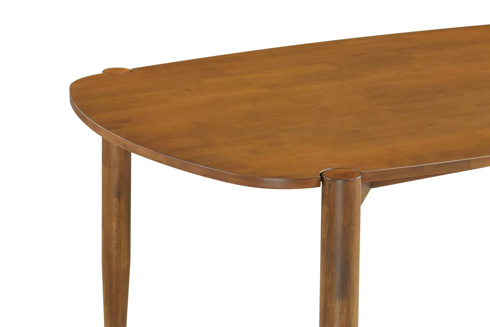 Dortch Walnut 5-Piece Oval Solid Wood Dining Set - Image 8