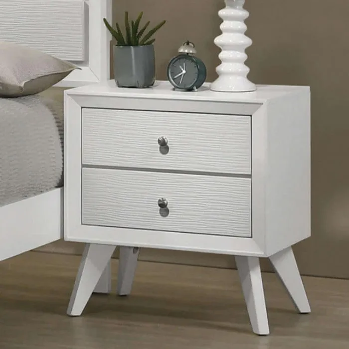 Dortmund White 5-Piece Queen Bedroom Set - Image 3