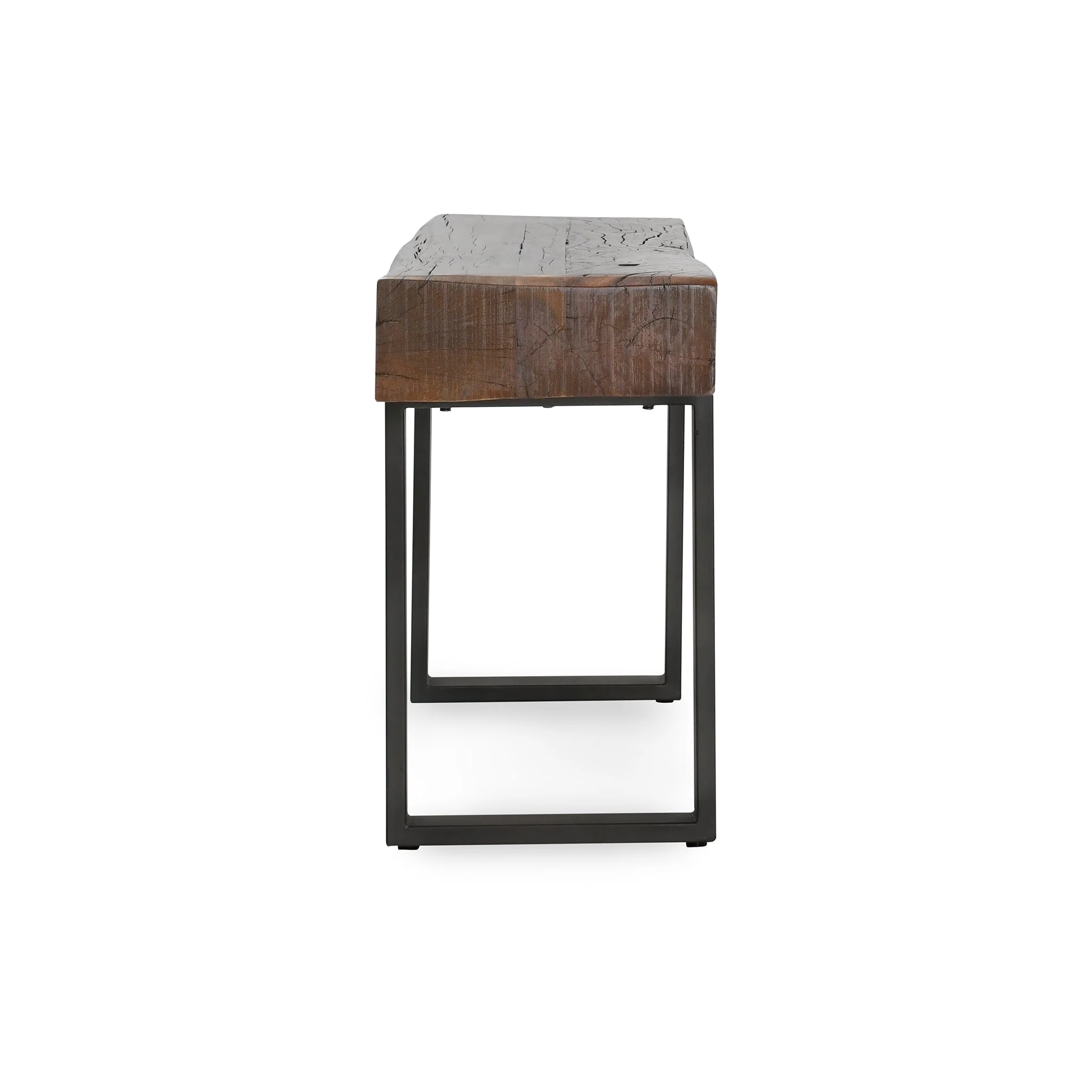 Duarte Console Table - Rustic Brown - Image 3