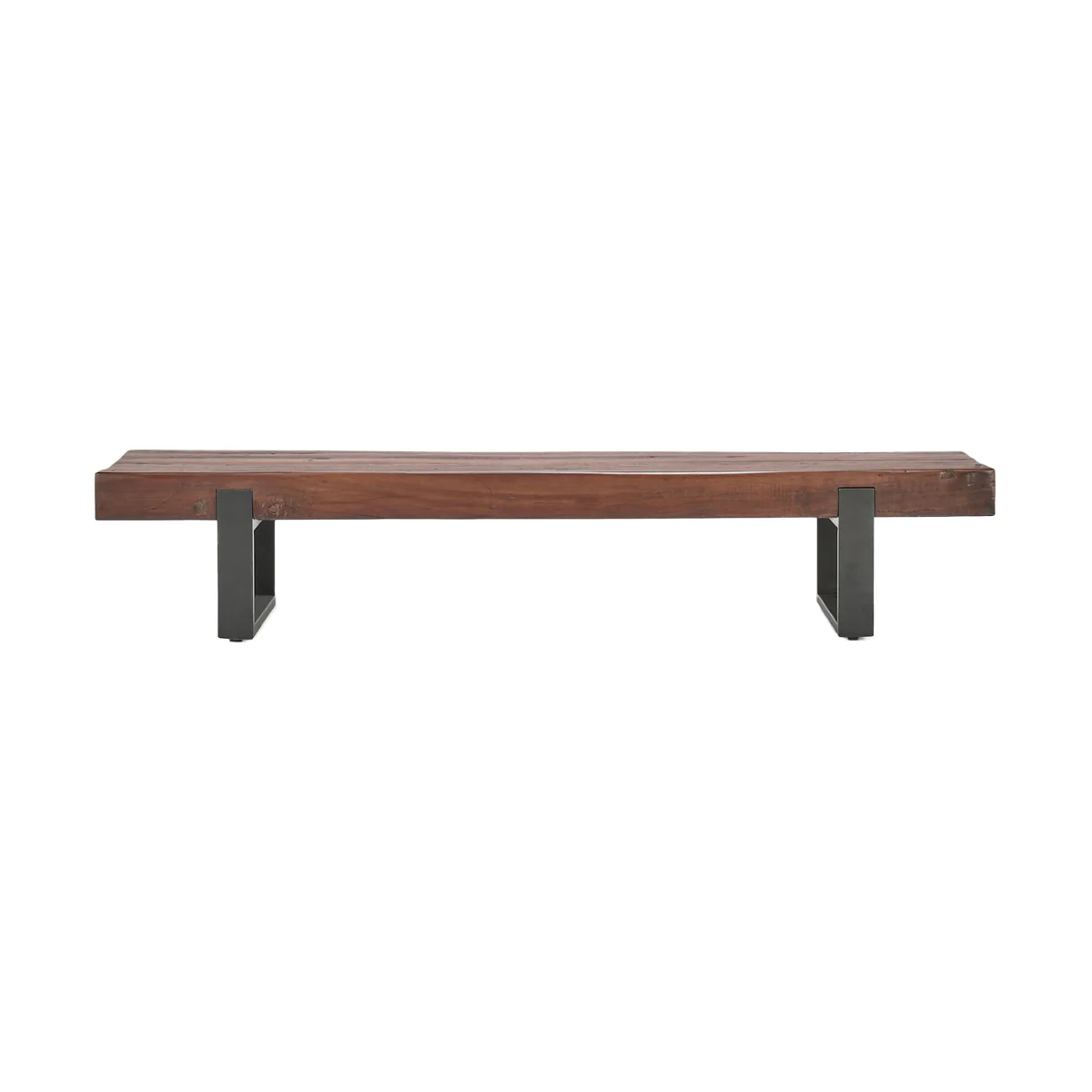 Duarte Accent Bench - Rustic Brown
