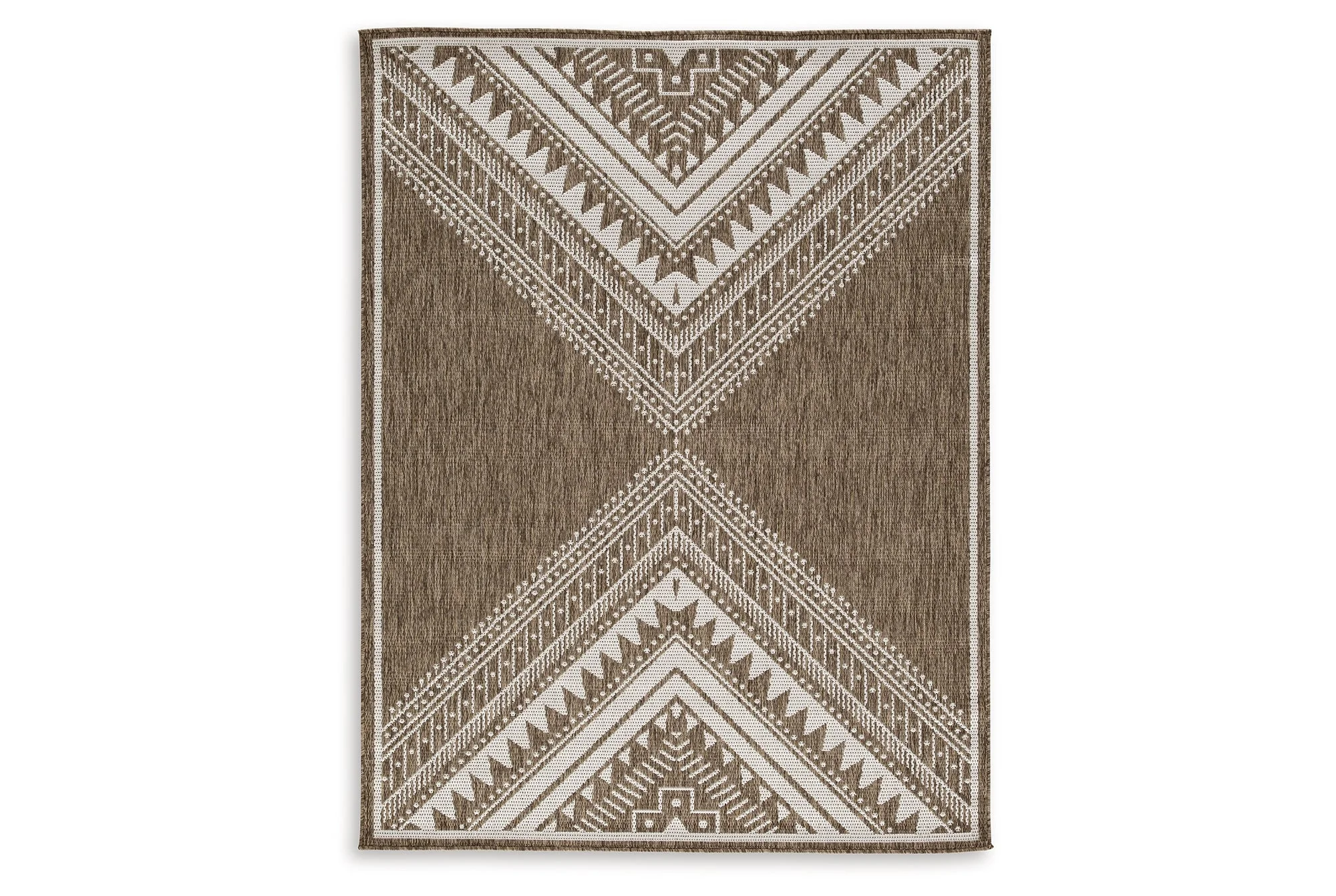 Dunsler Brown/Cream 8' x 10' Rug - Image 5