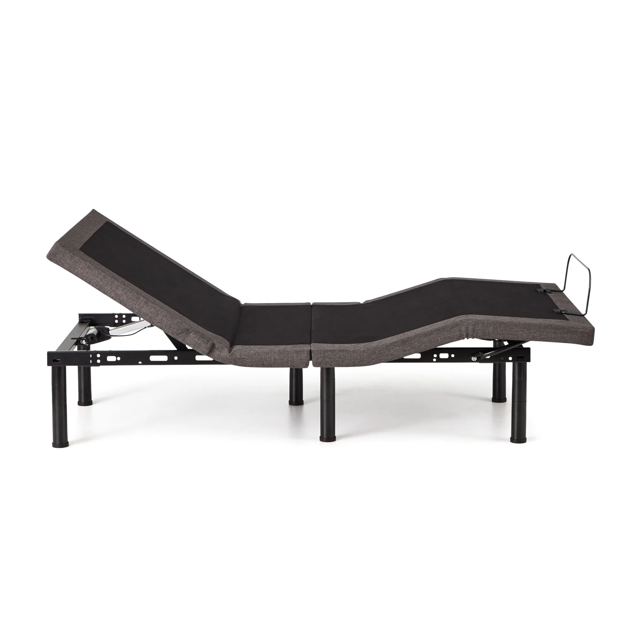 E455 Charcoal Split Cal King Adjustable Bed Base - Image 3