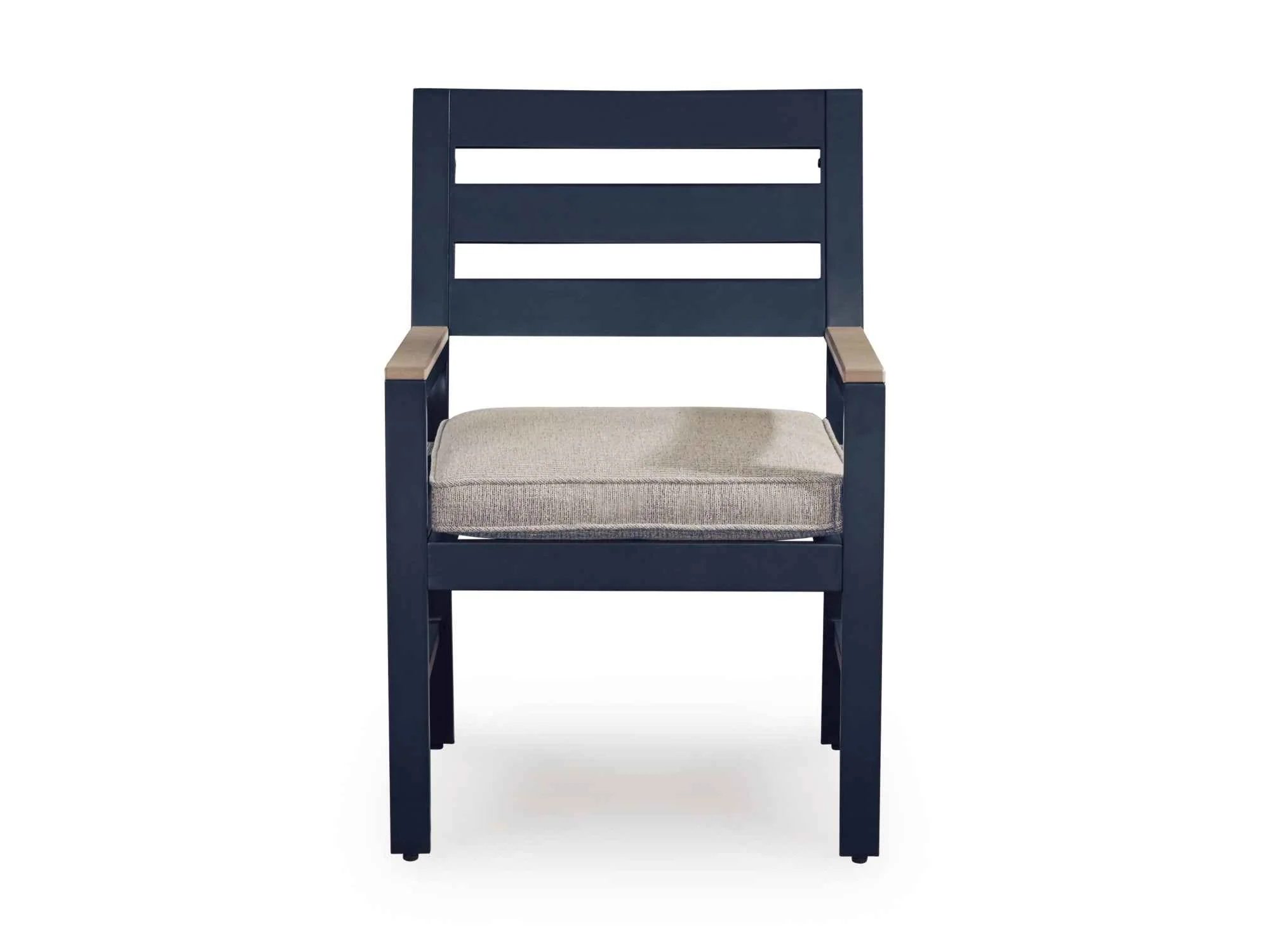 East Beach Navy Blue/Driftwood Outdoor Dining Table and 6 Chairs - Image 10
