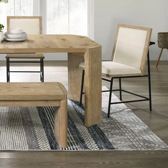 Edenbridge Oak 7-Piece Dining Room Set - Image 2