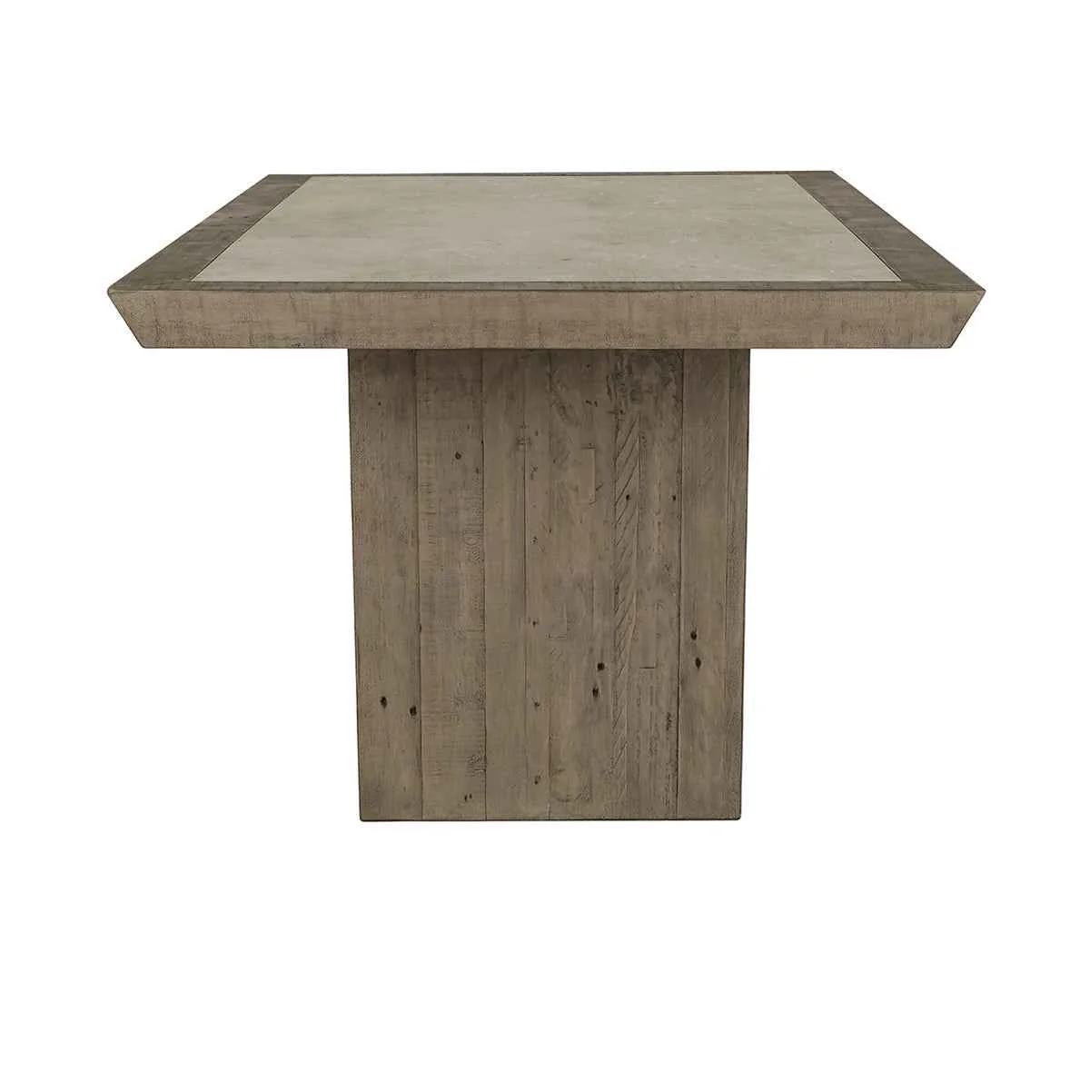 Efron Dining Table - Distressed Gray/Antique White - Image 3