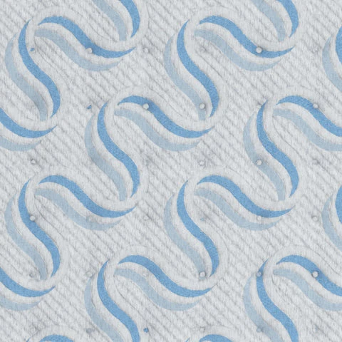 Elite Springs Plush Gray/Blue Twin Mattress - Image 9