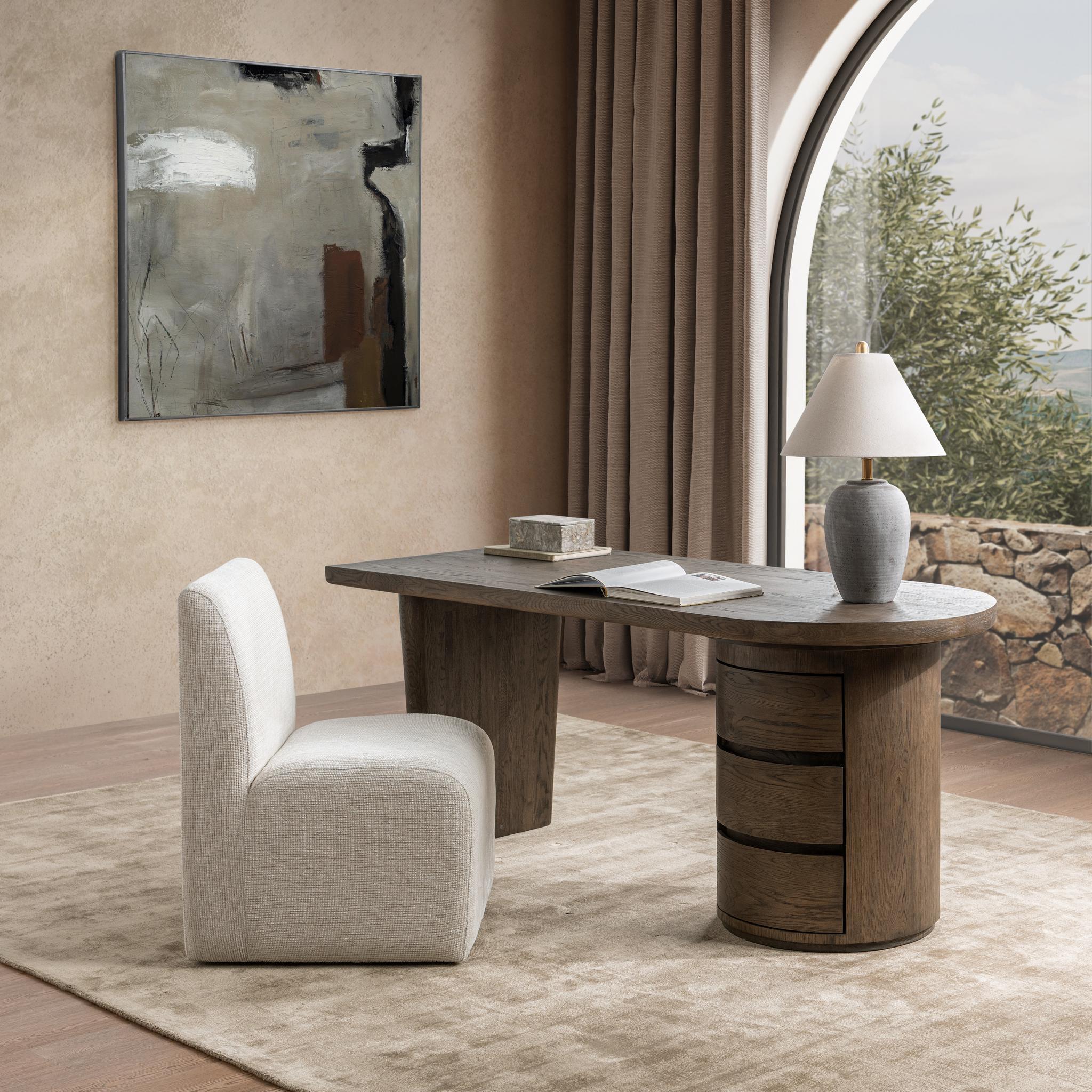 Estelle Desk - Soft Cocoa - Image 8