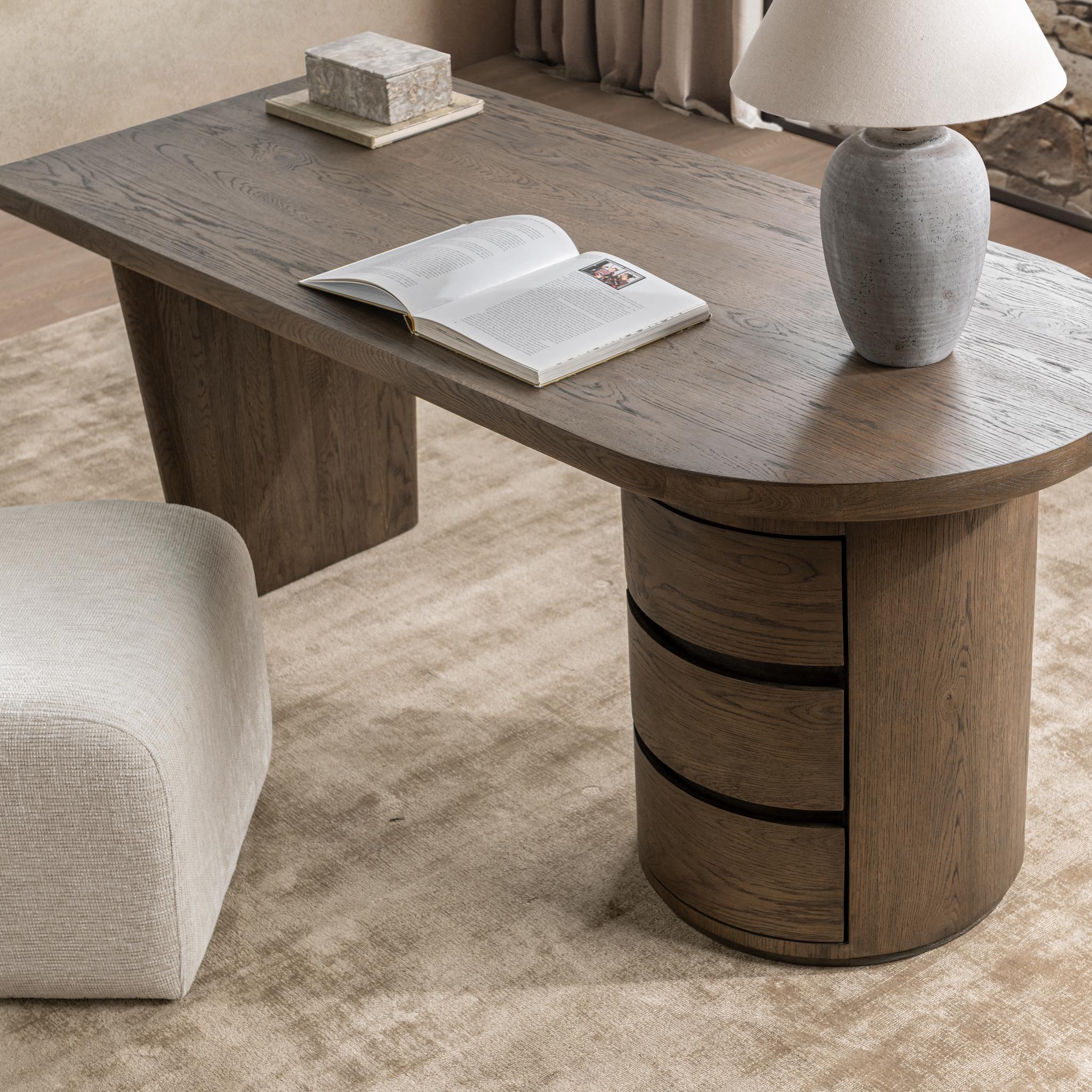 Estelle Desk - Soft Cocoa - Image 9
