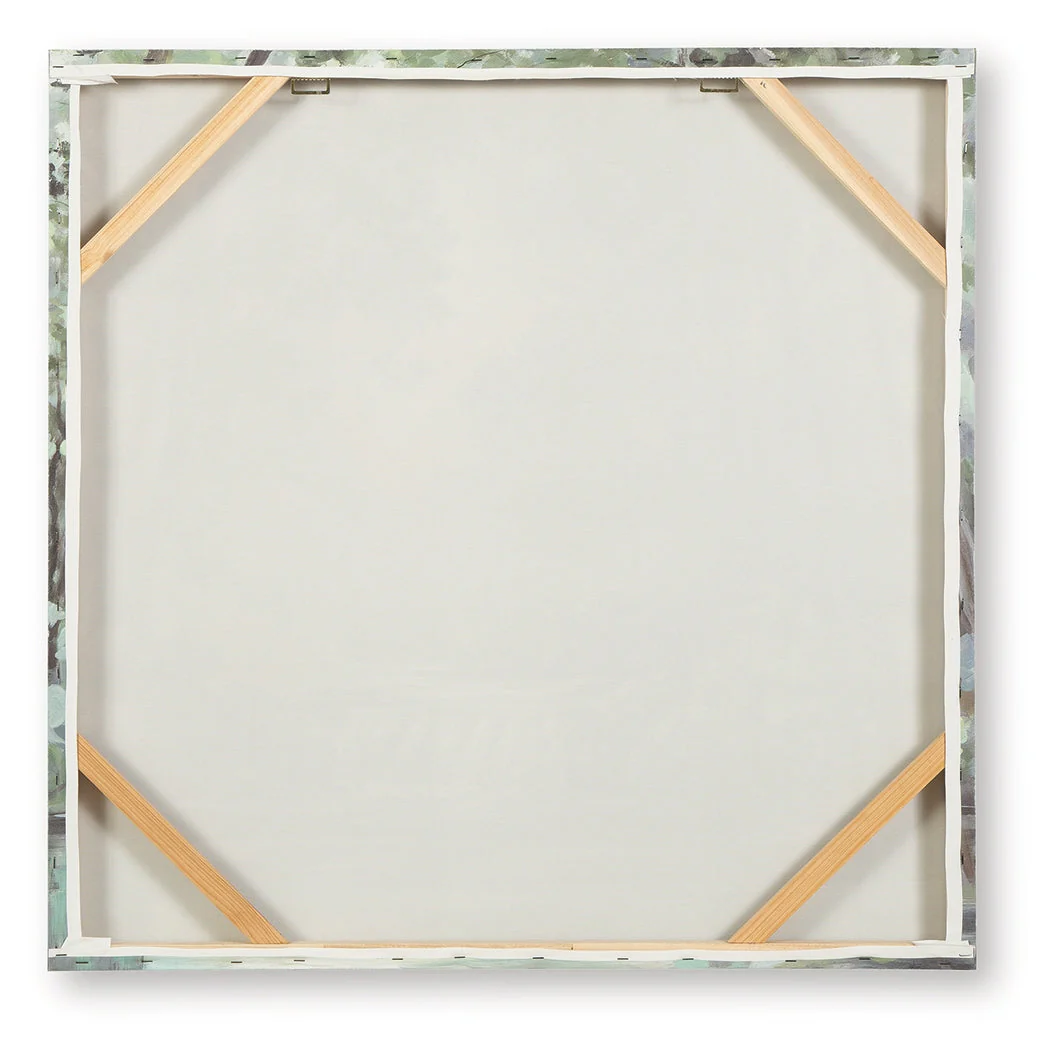 Evermaddick Green/Gray/White Wall Art - Image 3