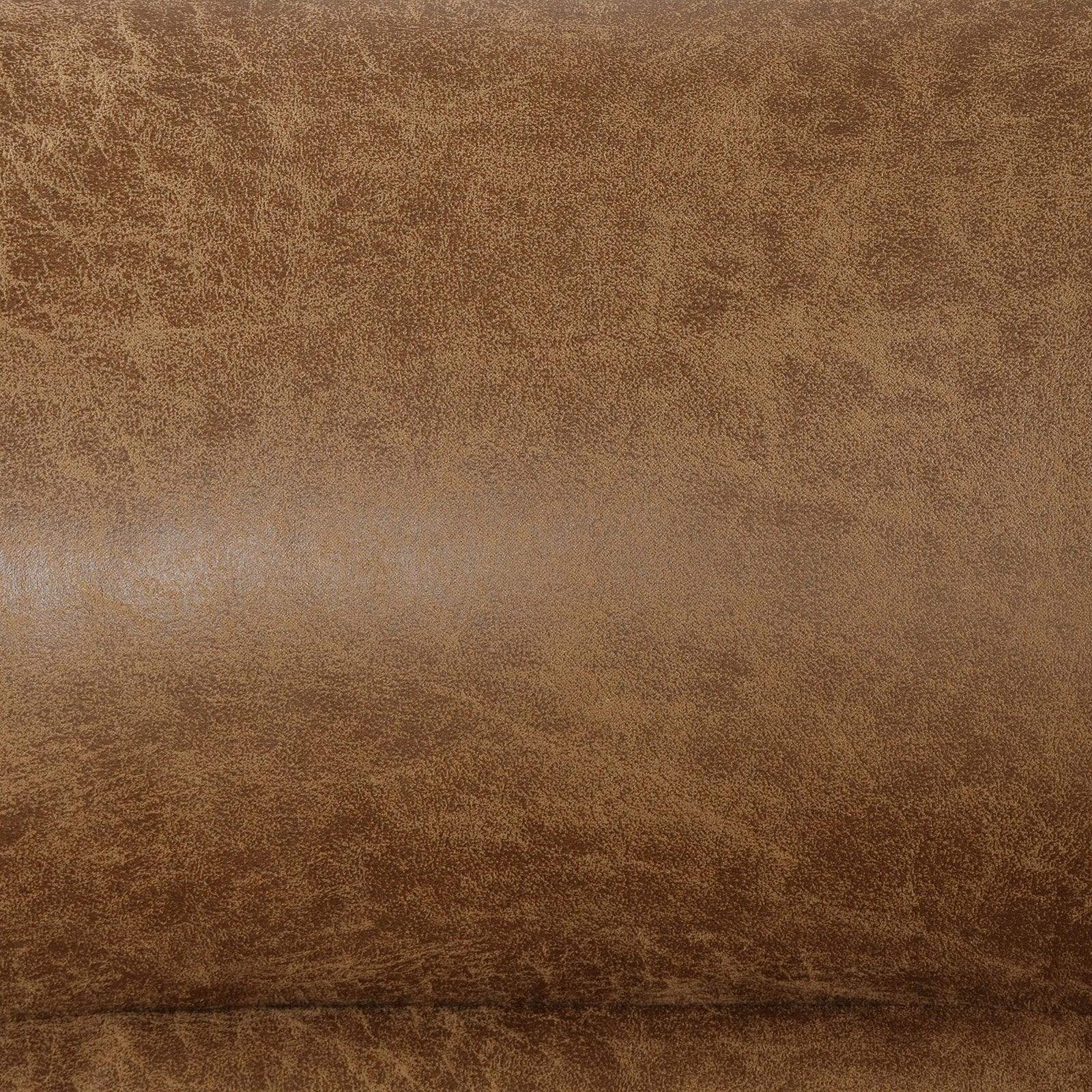 Ezekius Brown Manual Reclining Sectional - Image 3